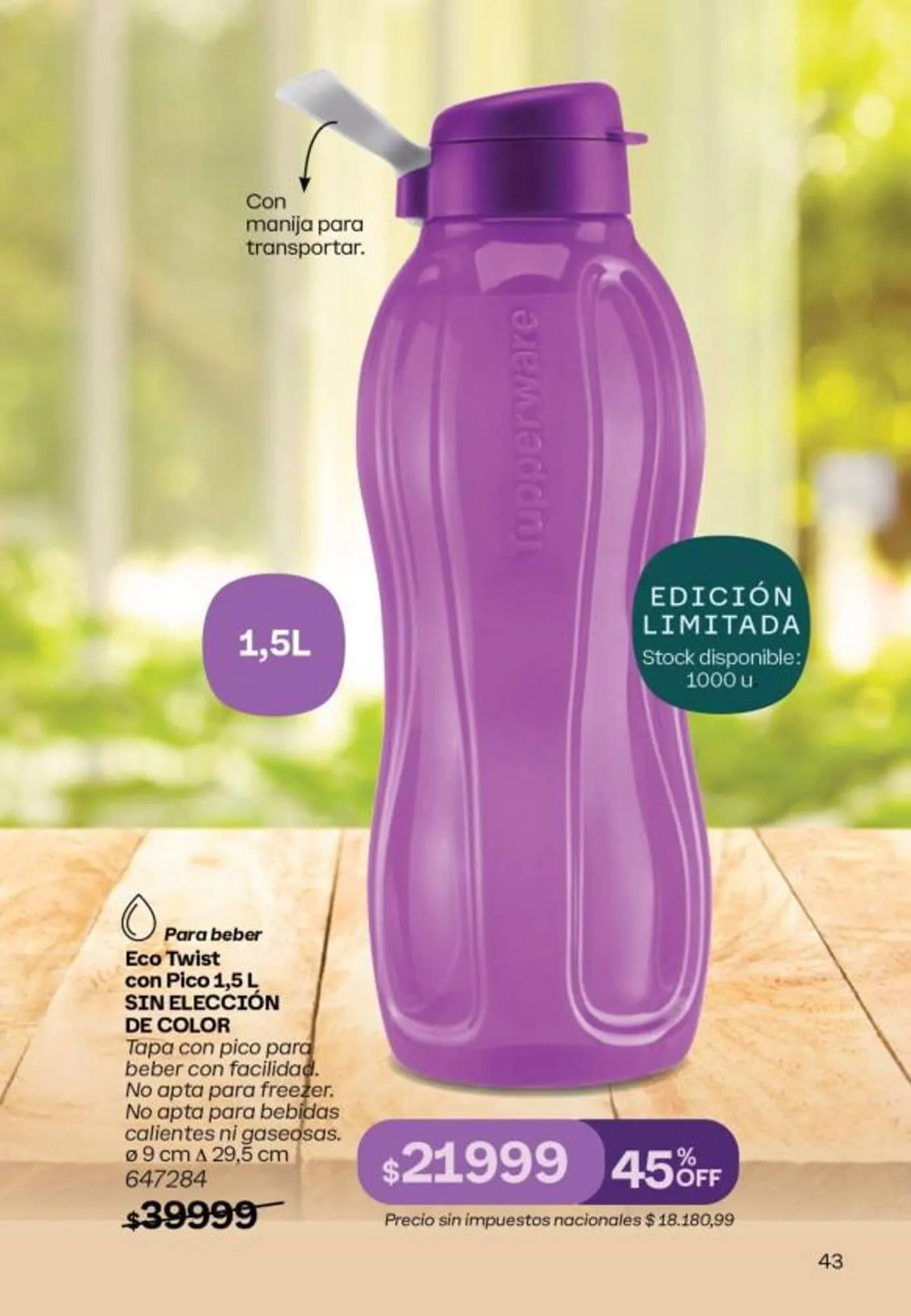 Ofertas de Folleto Tupperware 1 de octubre al 31 de octubre 2025 - Página 44 del catálogo