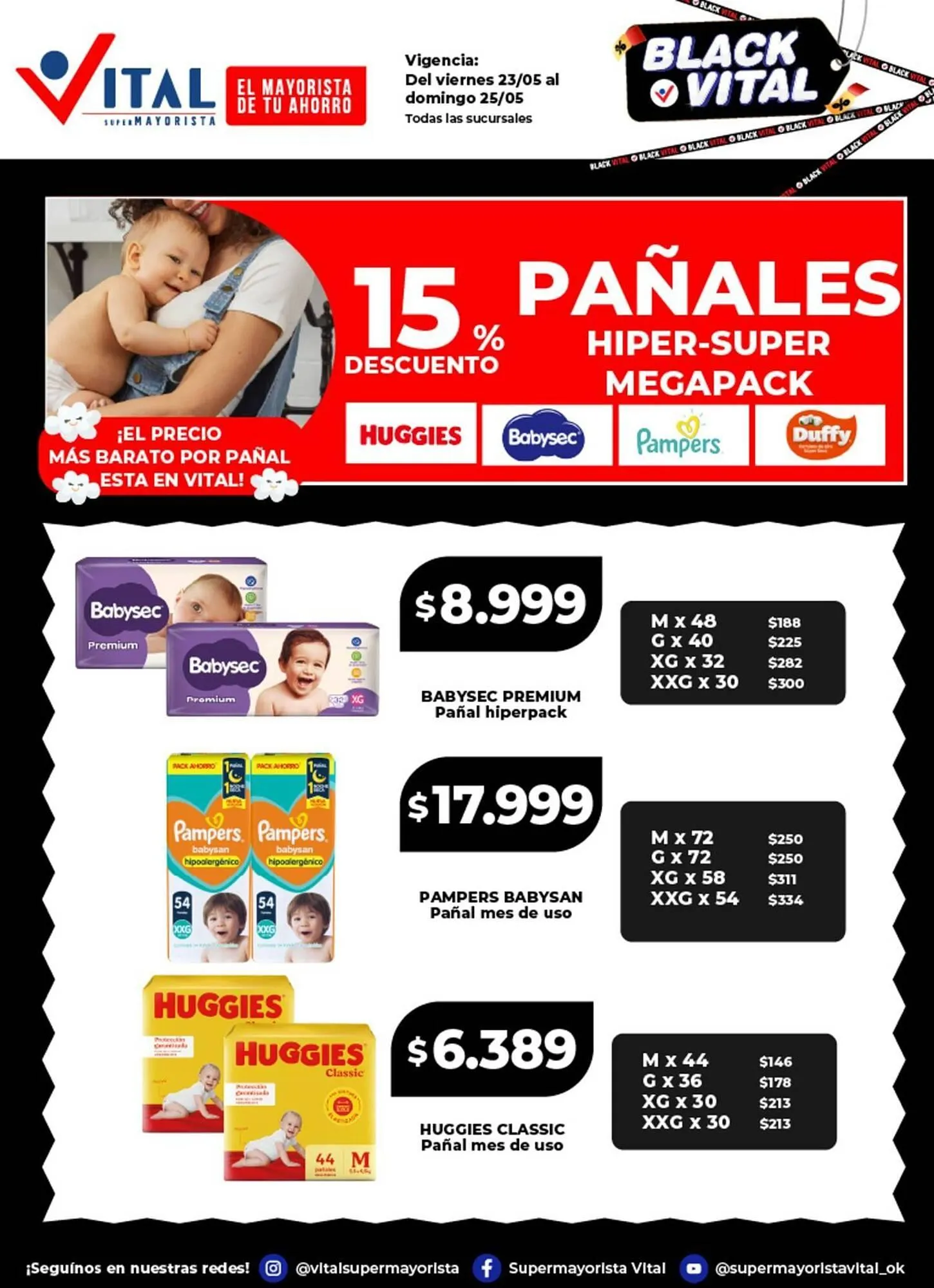 Ofertas de Catálogo Supermayorista Vital 23 de mayo al 23 de mayo 2025 - Página 4 del catálogo