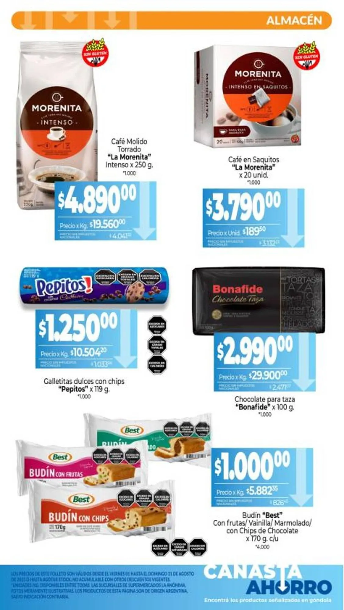 Ofertas de Catálogo La Anonima 8 de agosto al 31 de agosto 2025 - Página 8 del catálogo