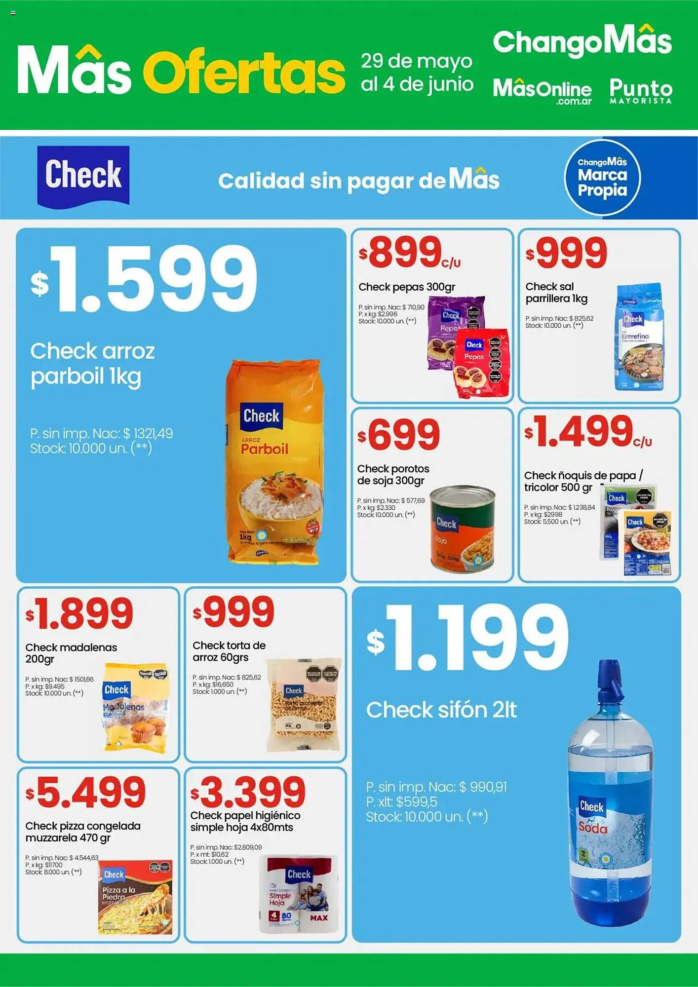 Ofertas de Catálogo Changomas 29 de mayo al 5 de junio 2025 - Página 7 del catálogo