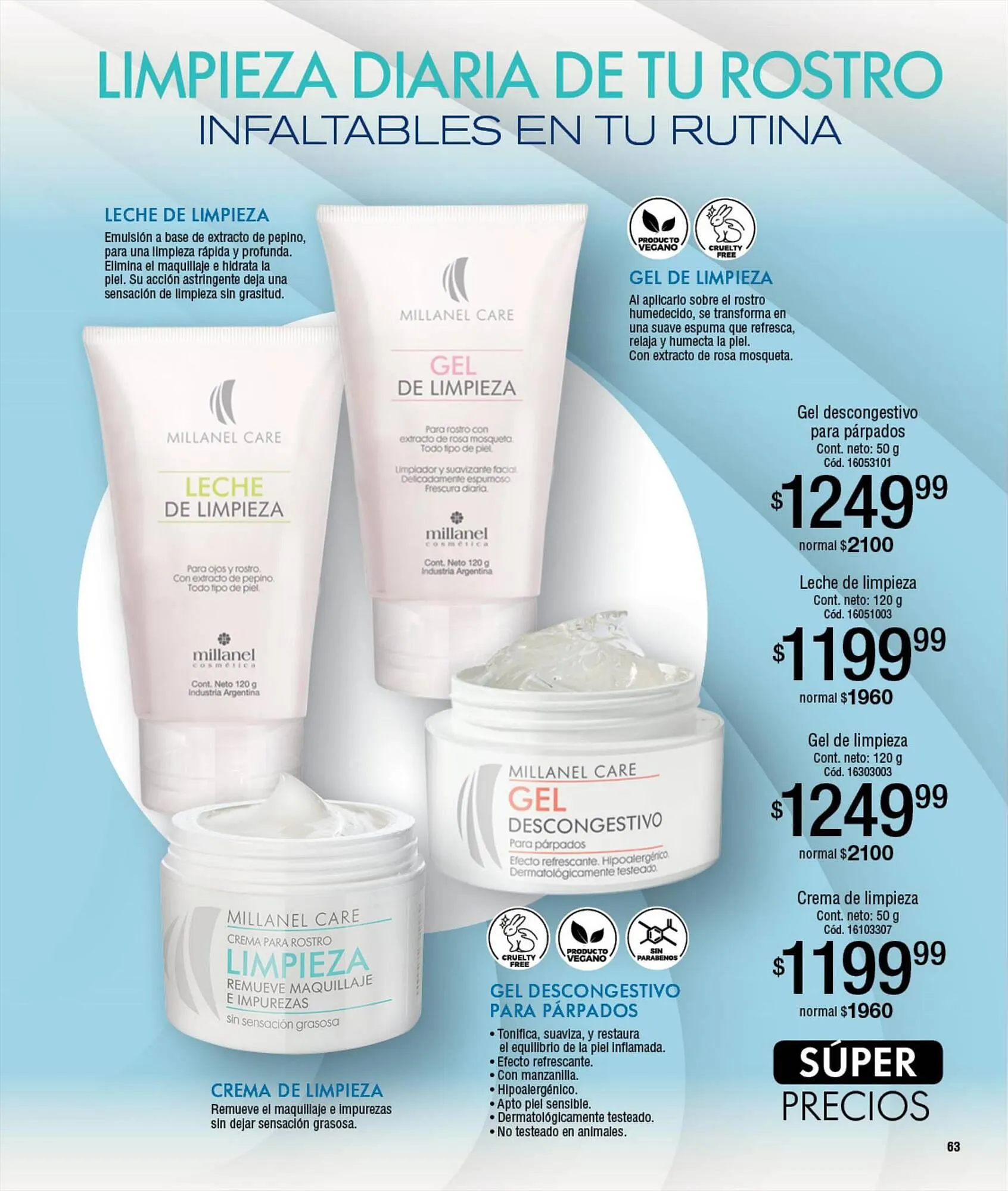 Ofertas de Catálogo Millanel Cosmética 18 de septiembre al 15 de octubre 2023 - Página 63 del catálogo
