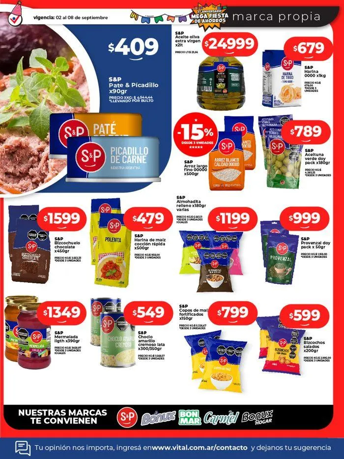 Ofertas de Descuentos y promociones 2 de septiembre al 8 de septiembre 2024 - Página 25 del catálogo