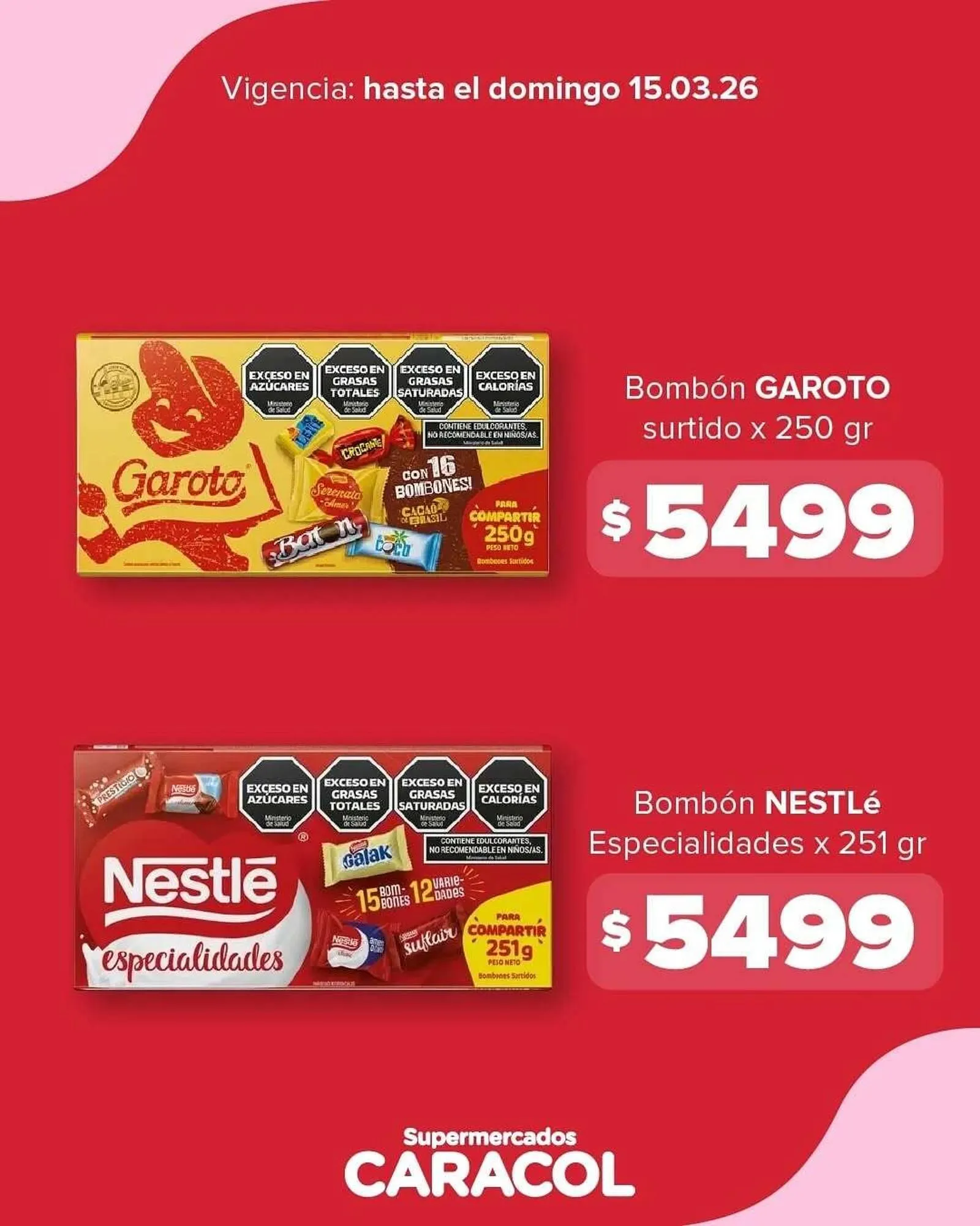 Ofertas de Catálogo Supermercados Caracol 11 de marzo al 15 de marzo 2026 - Página 2 del catálogo