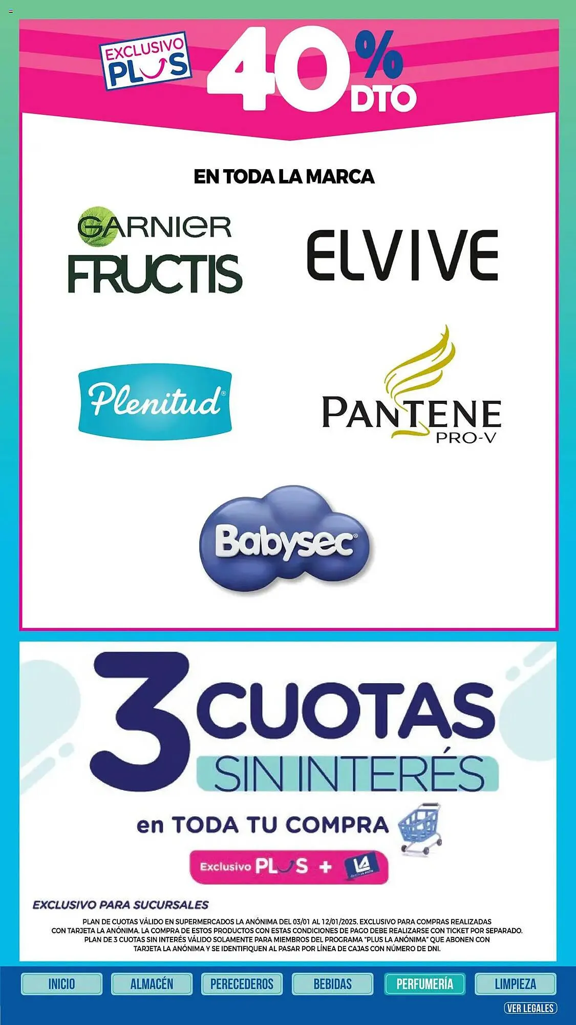 Ofertas de Catálogo La Anonima 3 de enero al 12 de enero 2025 - Página 44 del catálogo