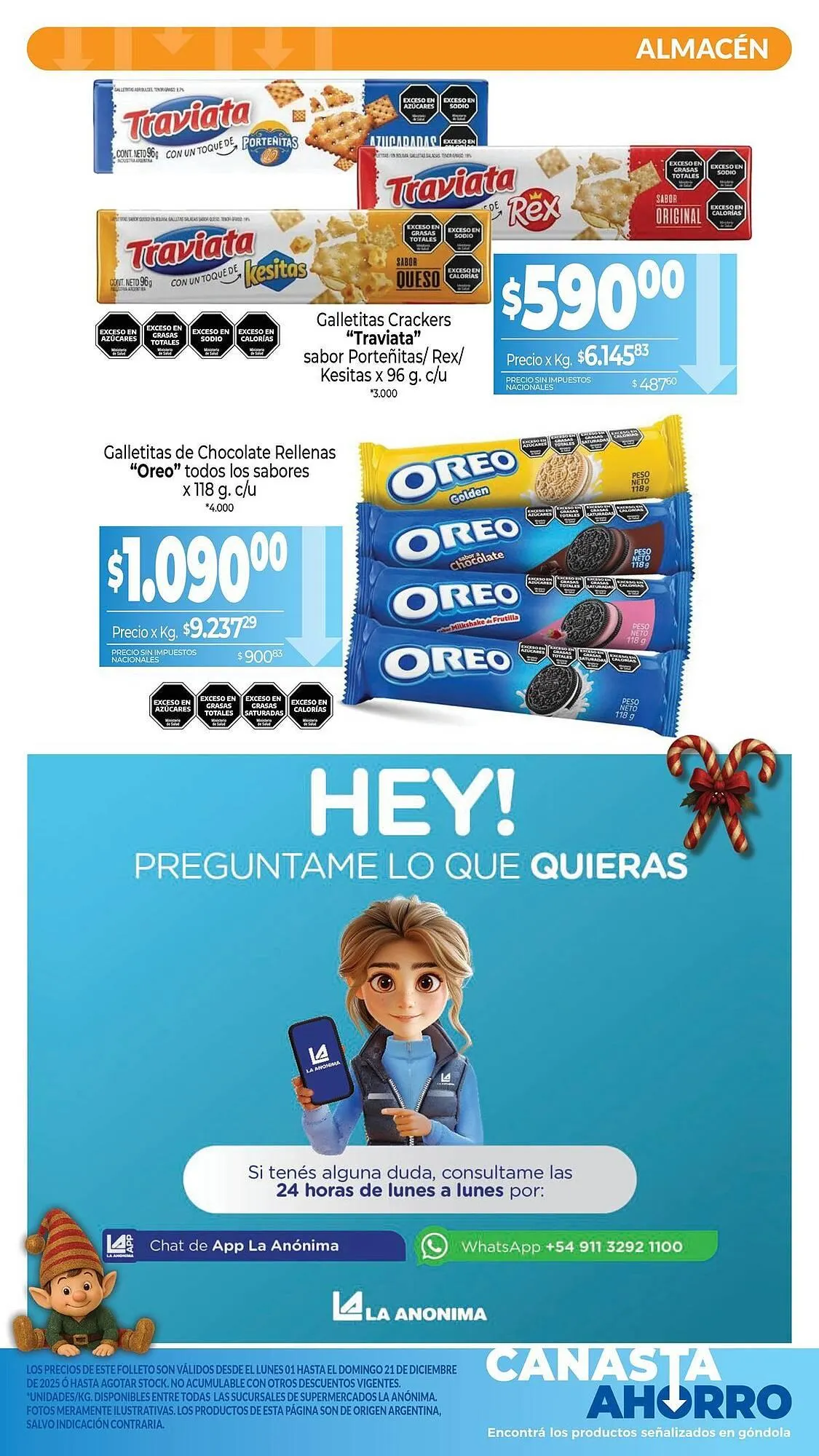 Ofertas de Catálogo La Anonima 1 de diciembre al 21 de diciembre 2025 - Página 5 del catálogo