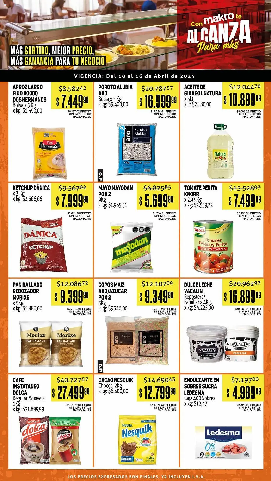 Ofertas de Catálogo Makro 10 de abril al 16 de abril 2025 - Página 2 del catálogo