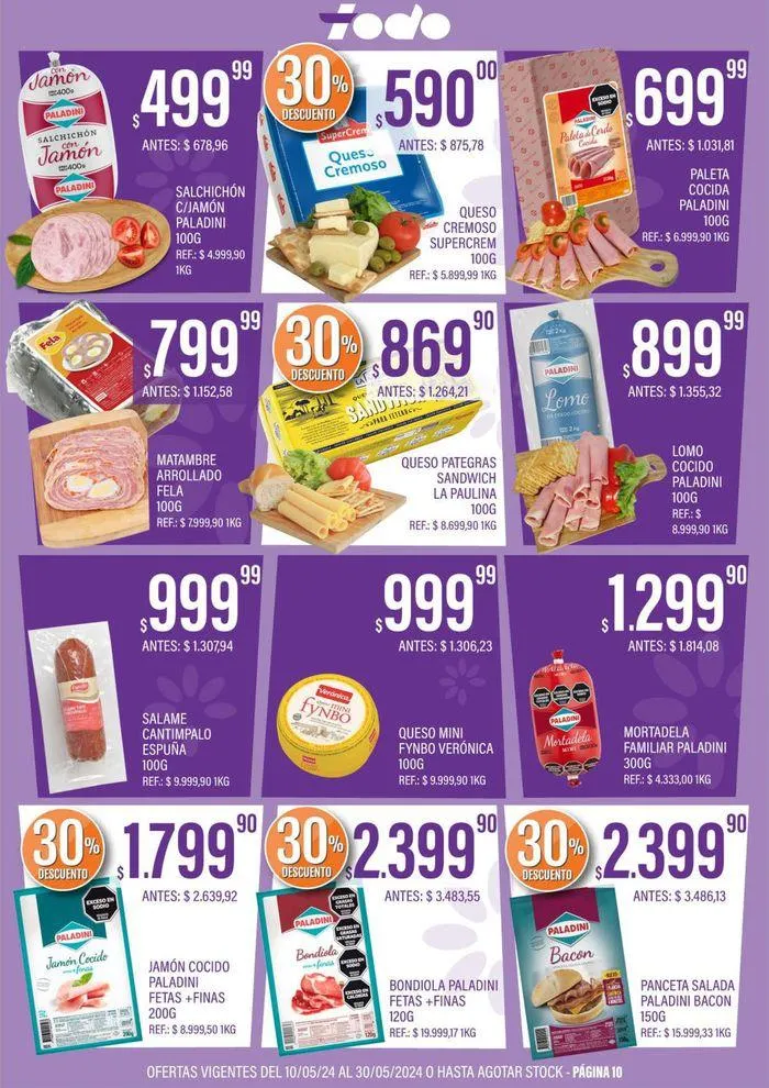 Ofertas de Catálogo Supermercados Todo 10 de mayo al 30 de mayo 2024 - Página 10 del catálogo