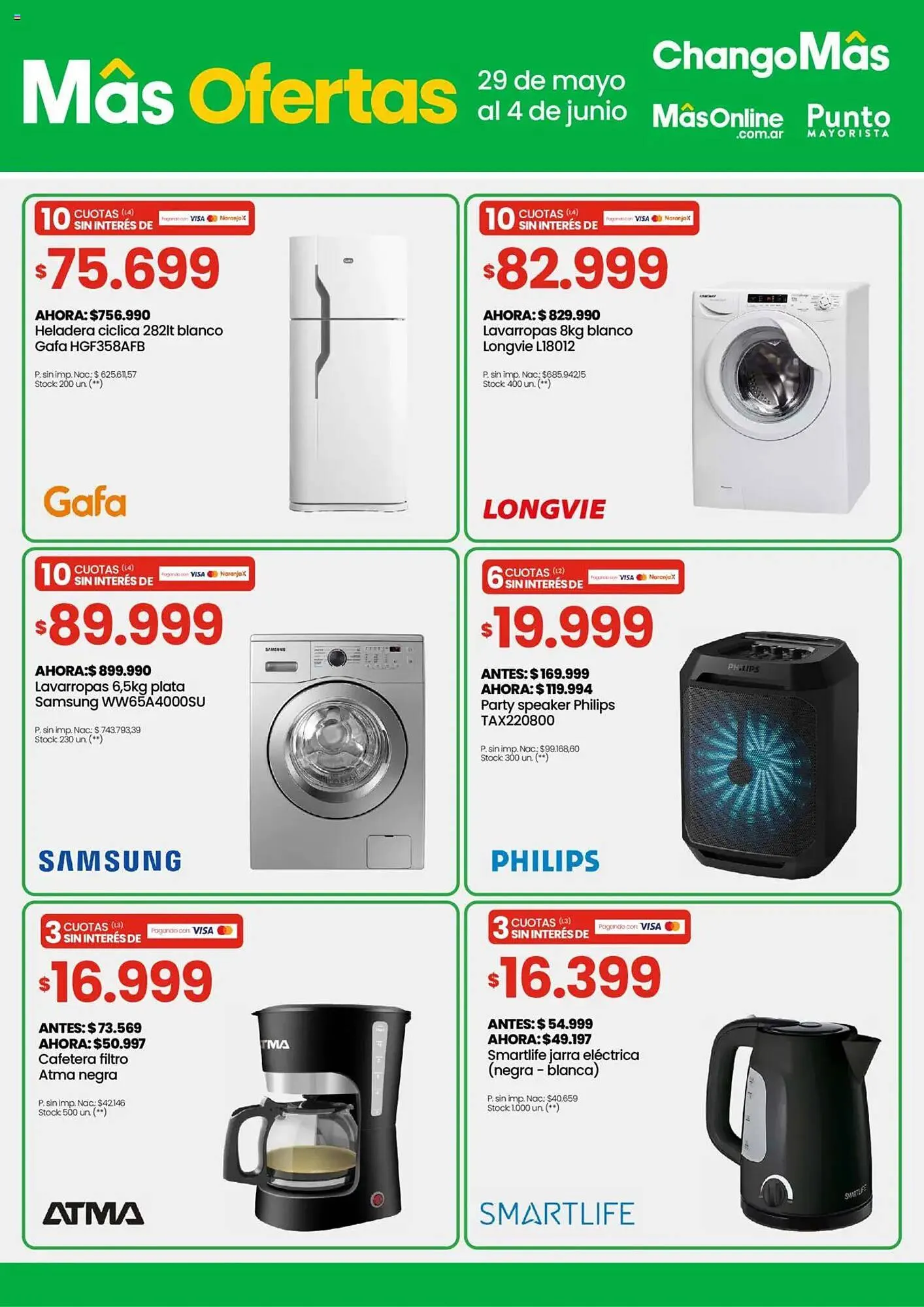 Ofertas de Catálogo Changomas 29 de mayo al 5 de junio 2025 - Página 12 del catálogo