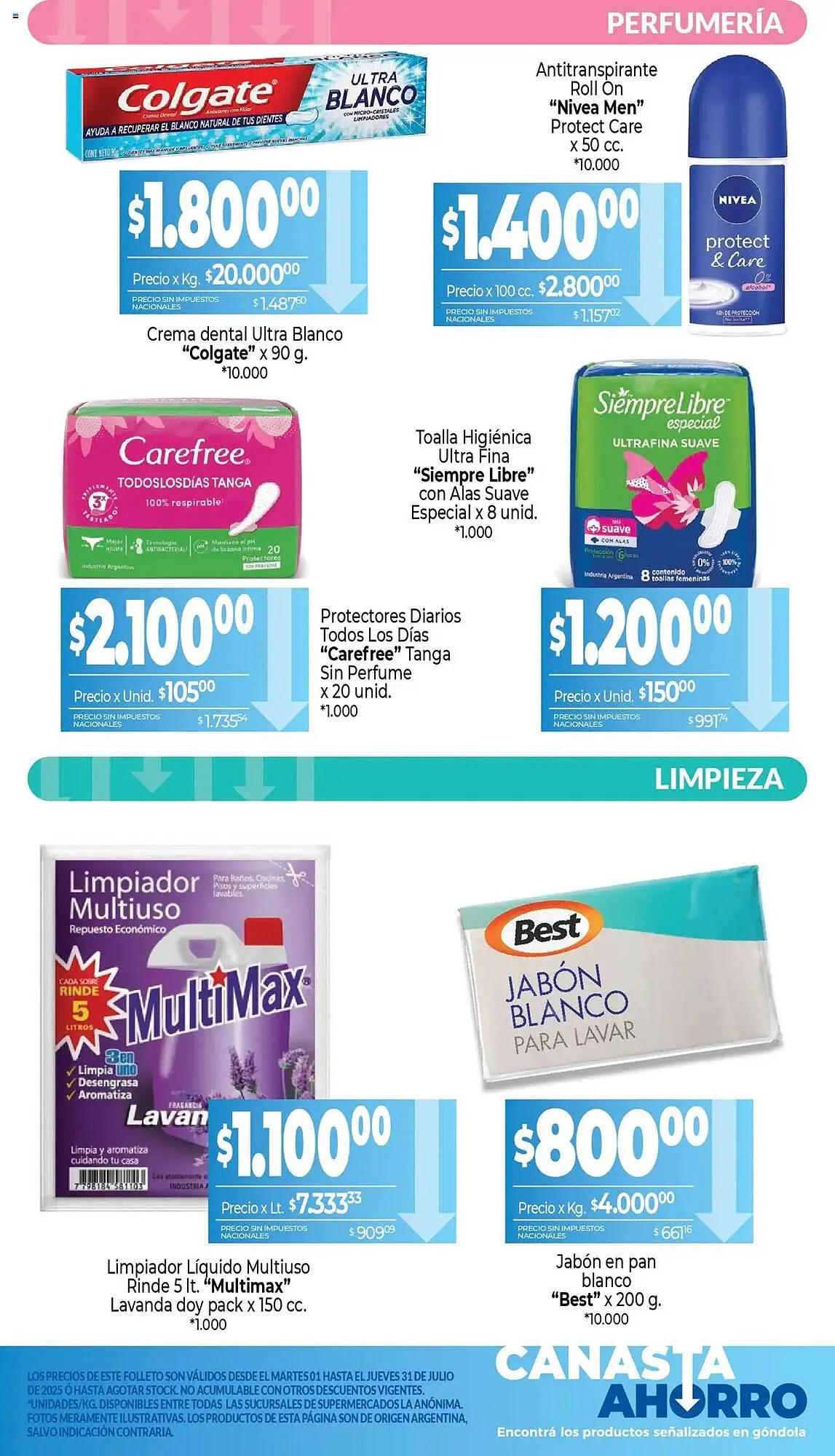 Ofertas de Catálogo La Anonima 1 de julio al 1 de agosto 2025 - Página 11 del catálogo