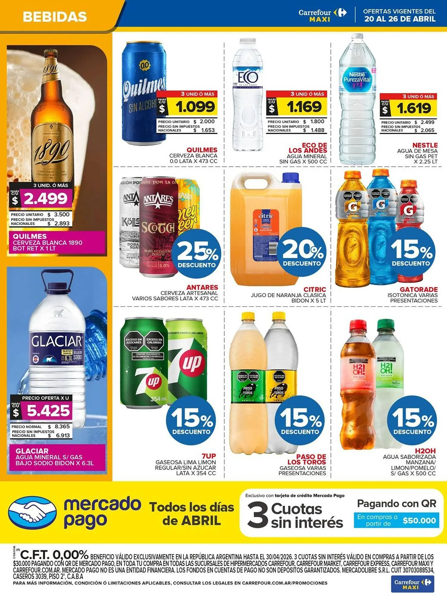 Ofertas de Folleto Carrefour Maxi 20 de abril al 27 de abril 2026 - Página 4 del catálogo