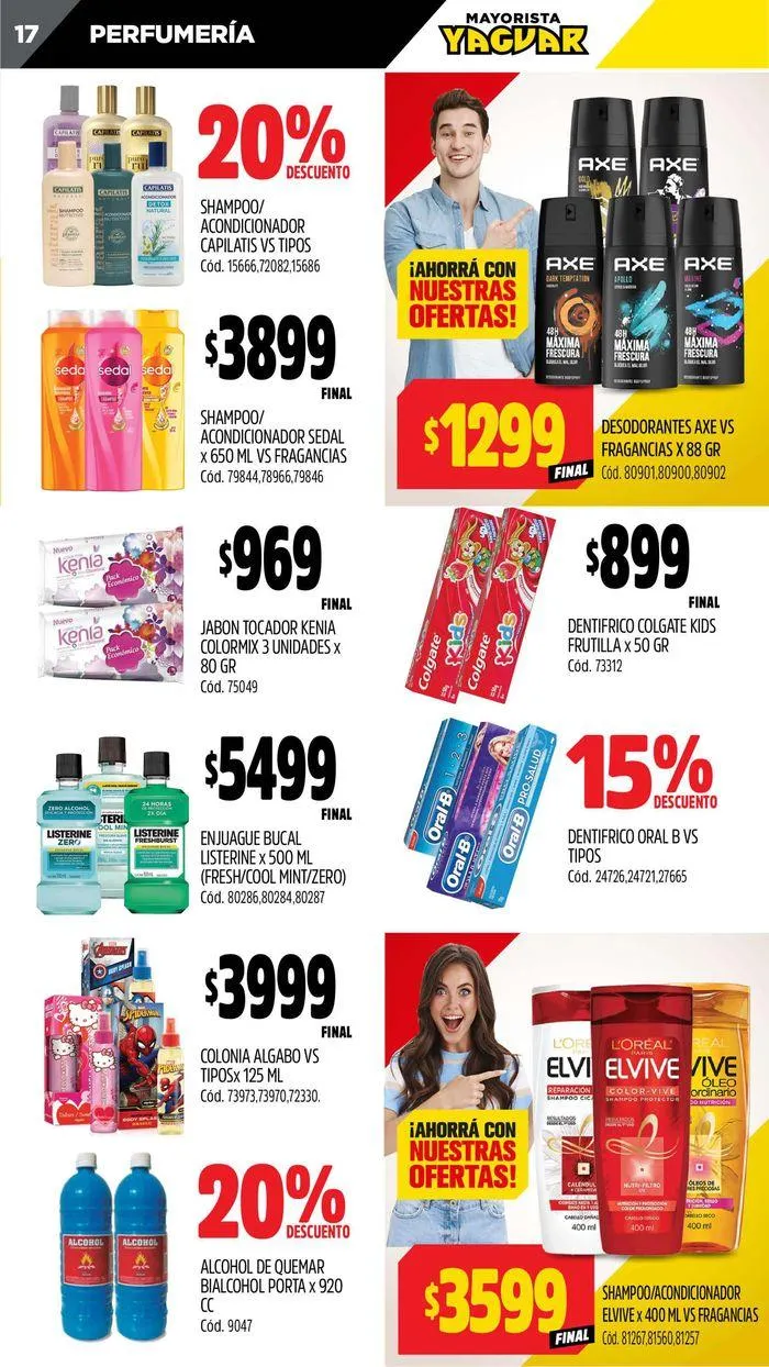Ofertas de Catálogo Supermercados Yaguar Córdoba 22 de julio al 28 de julio 2024 - Página 17 del catálogo