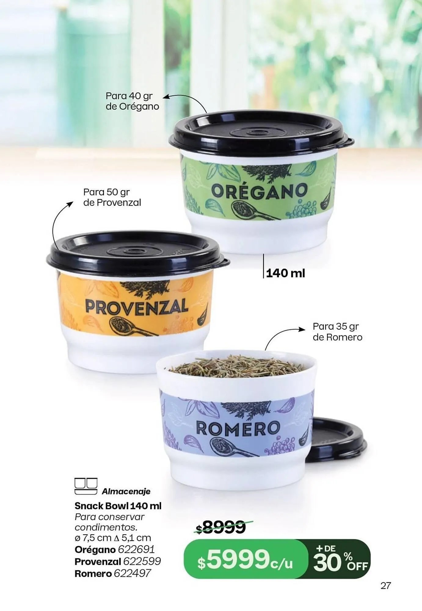 Ofertas de Catálogo Tupperware 18 de marzo al 31 de marzo 2025 - Página 28 del catálogo