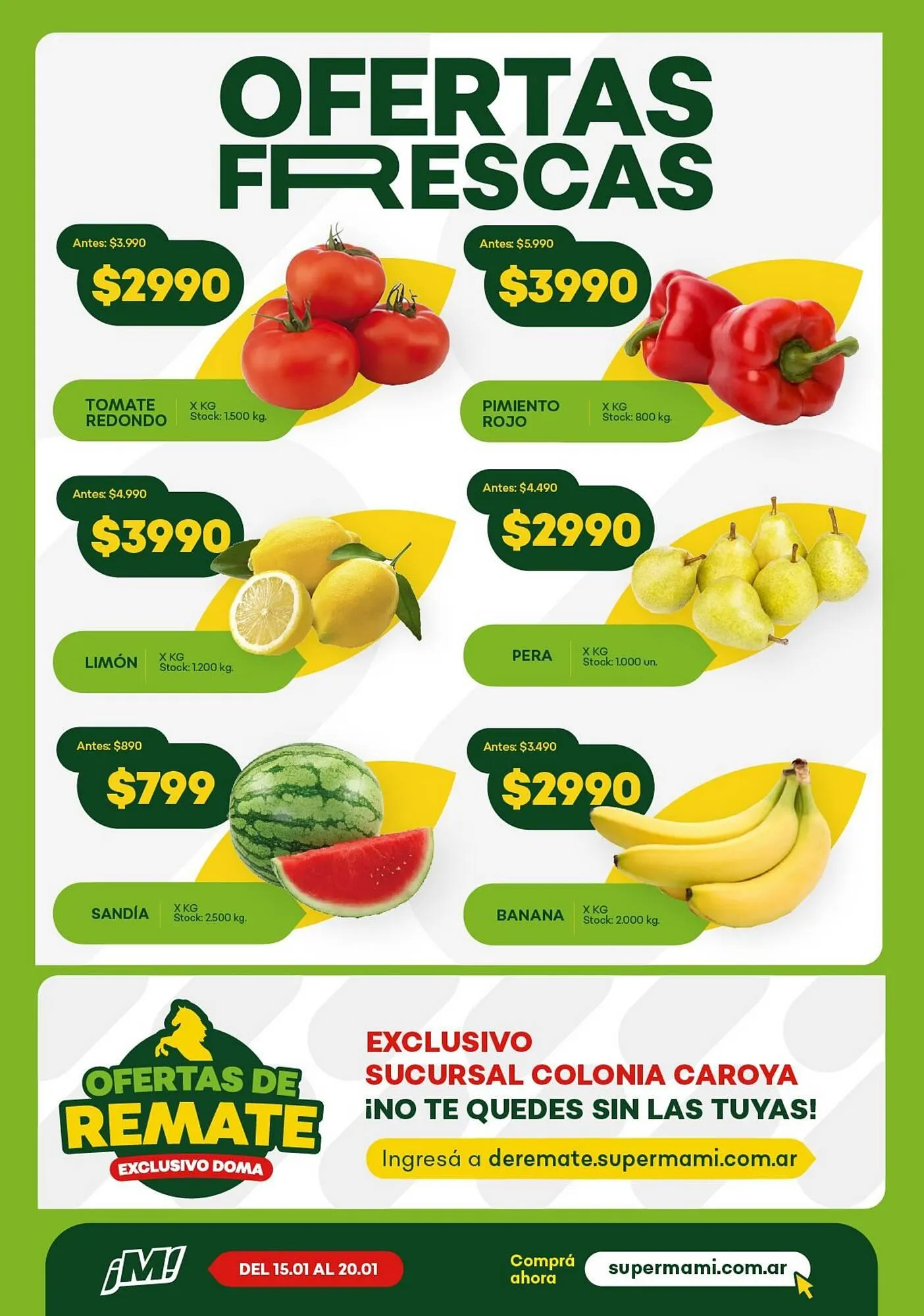 Ofertas de Catálogo Super MAMI 14 de enero al 20 de enero 2026 - Página 11 del catálogo