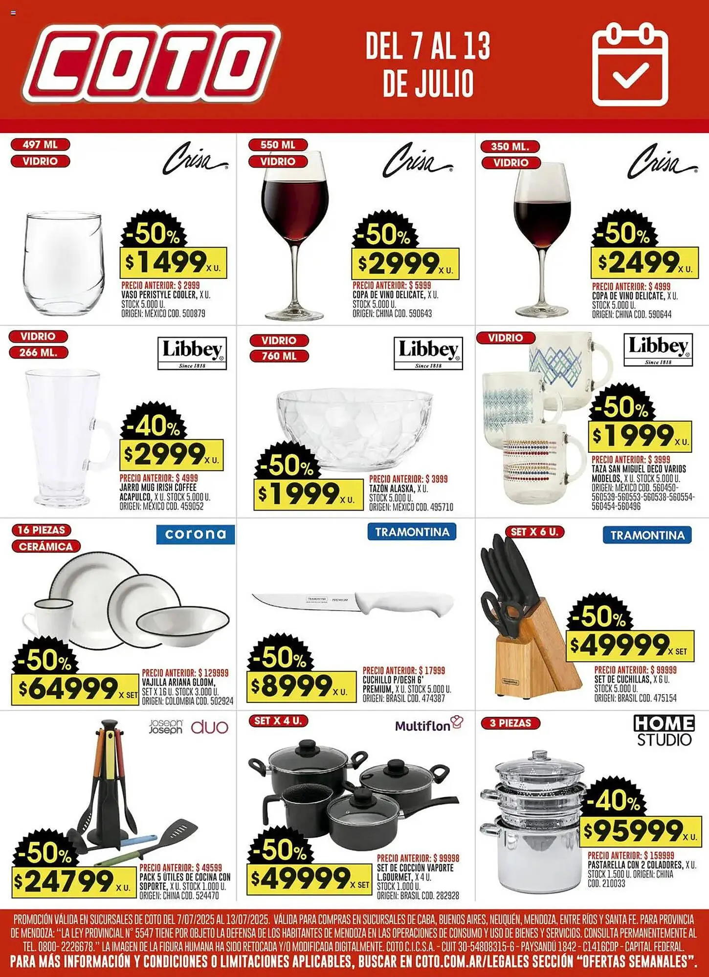 Ofertas de Catálogo Coto 7 de julio al 13 de julio 2025 - Página 1 del catálogo