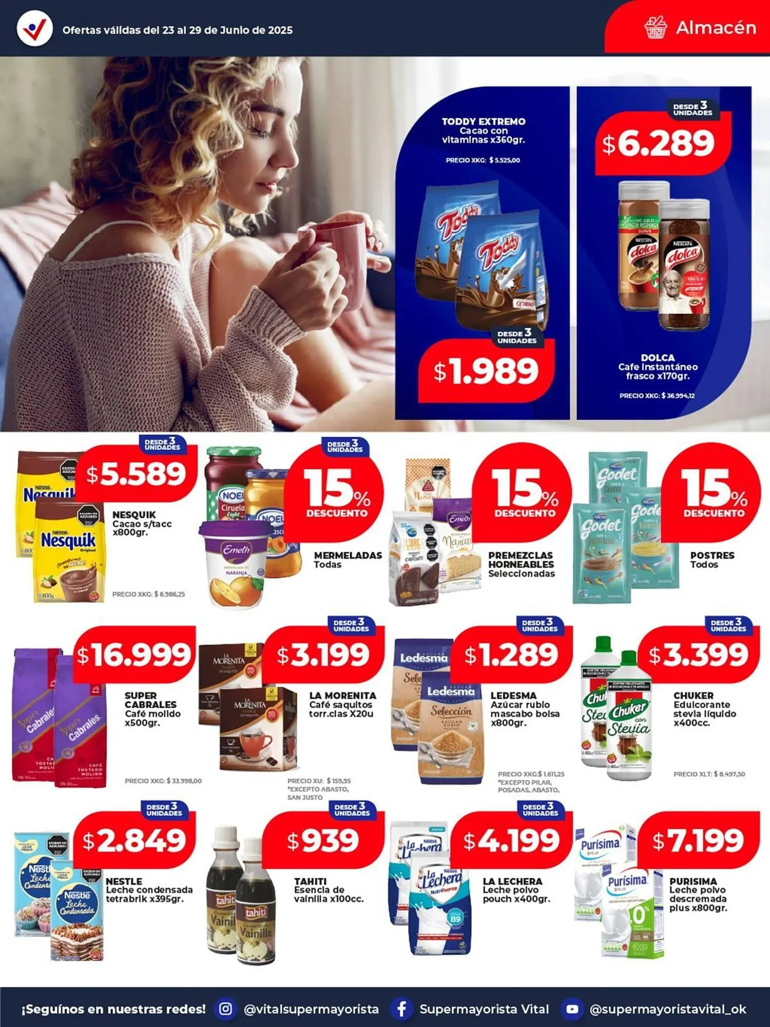 Ofertas de Catálogo Supermayorista Vital 25 de junio al 29 de junio 2026 - Página 15 del catálogo