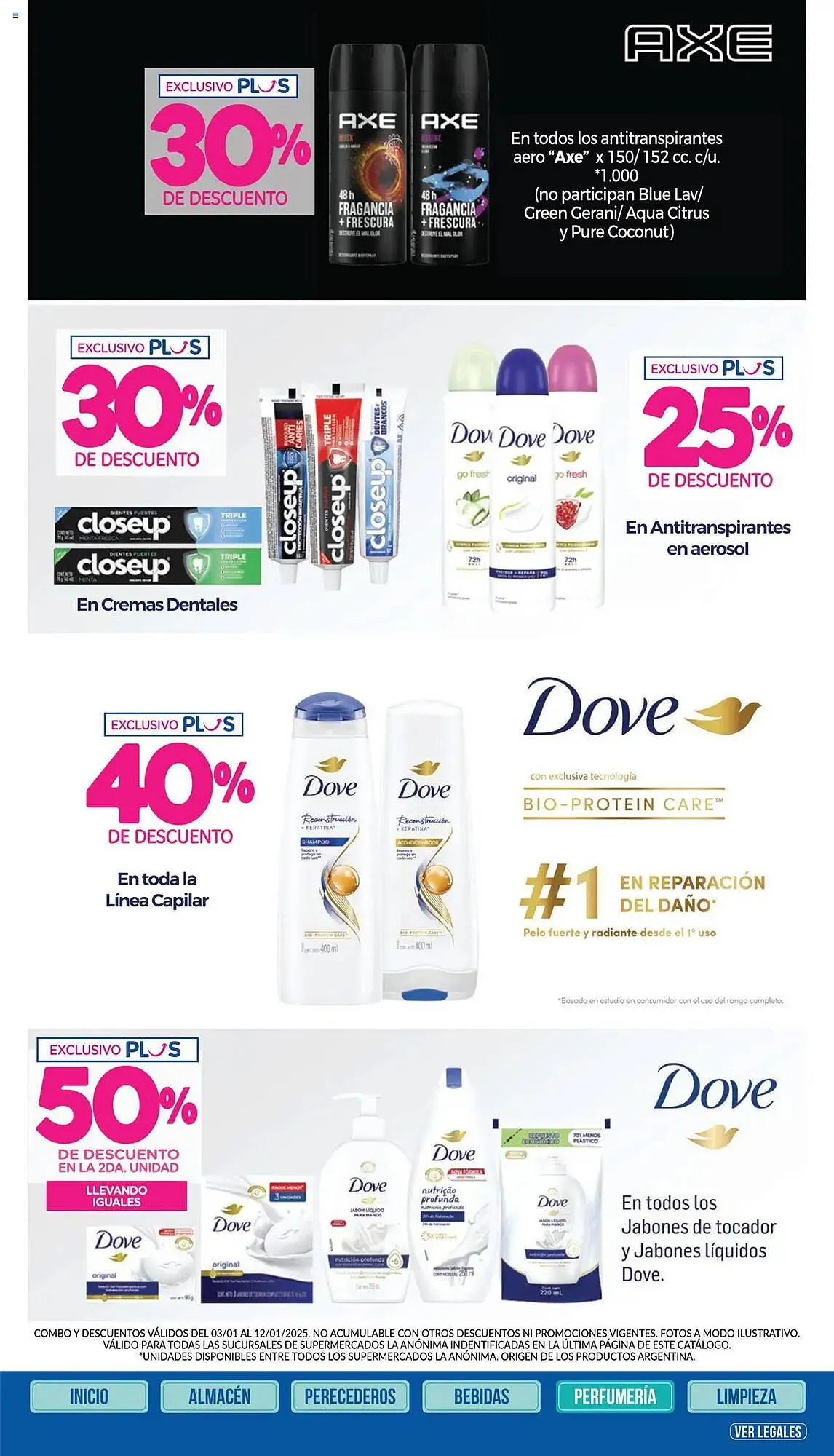 Ofertas de Catálogo La Anonima 3 de enero al 12 de enero 2025 - Página 41 del catálogo