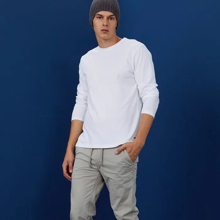 REMERA BÁSICA U MANGA LARGA