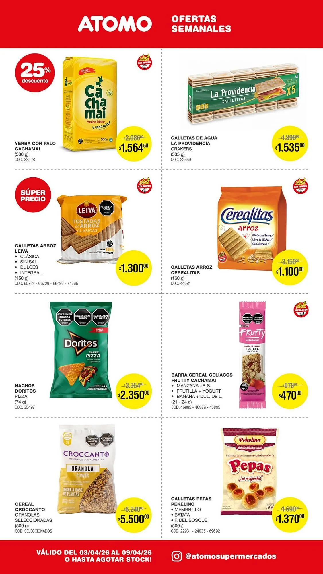 Ofertas de Catálogo Atomo Conviene 3 de abril al 9 de abril 2026 - Página 9 del catálogo