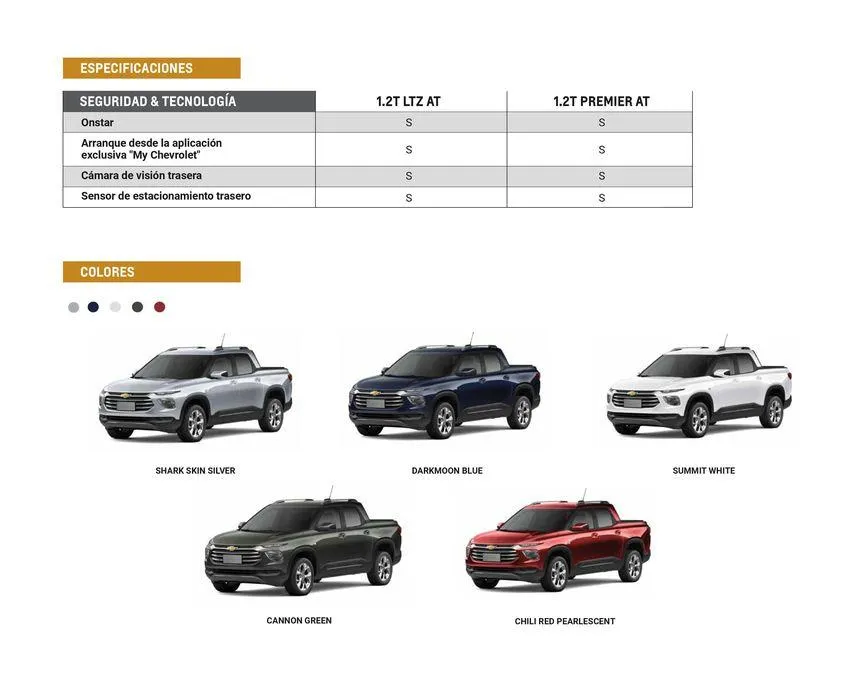 Ofertas de Chevrolet Pickups MONTANA 30 de mayo al 30 de mayo 2025 - Página 13 del catálogo