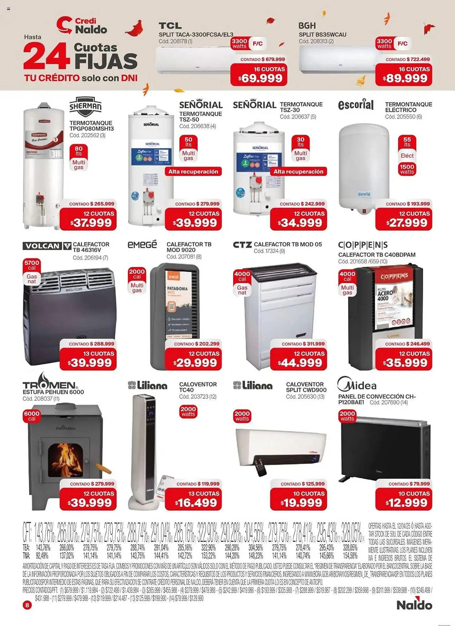 Ofertas de Catálogo Naldo Lombardi 1 de abril al 30 de abril 2025 - Página 8 del catálogo