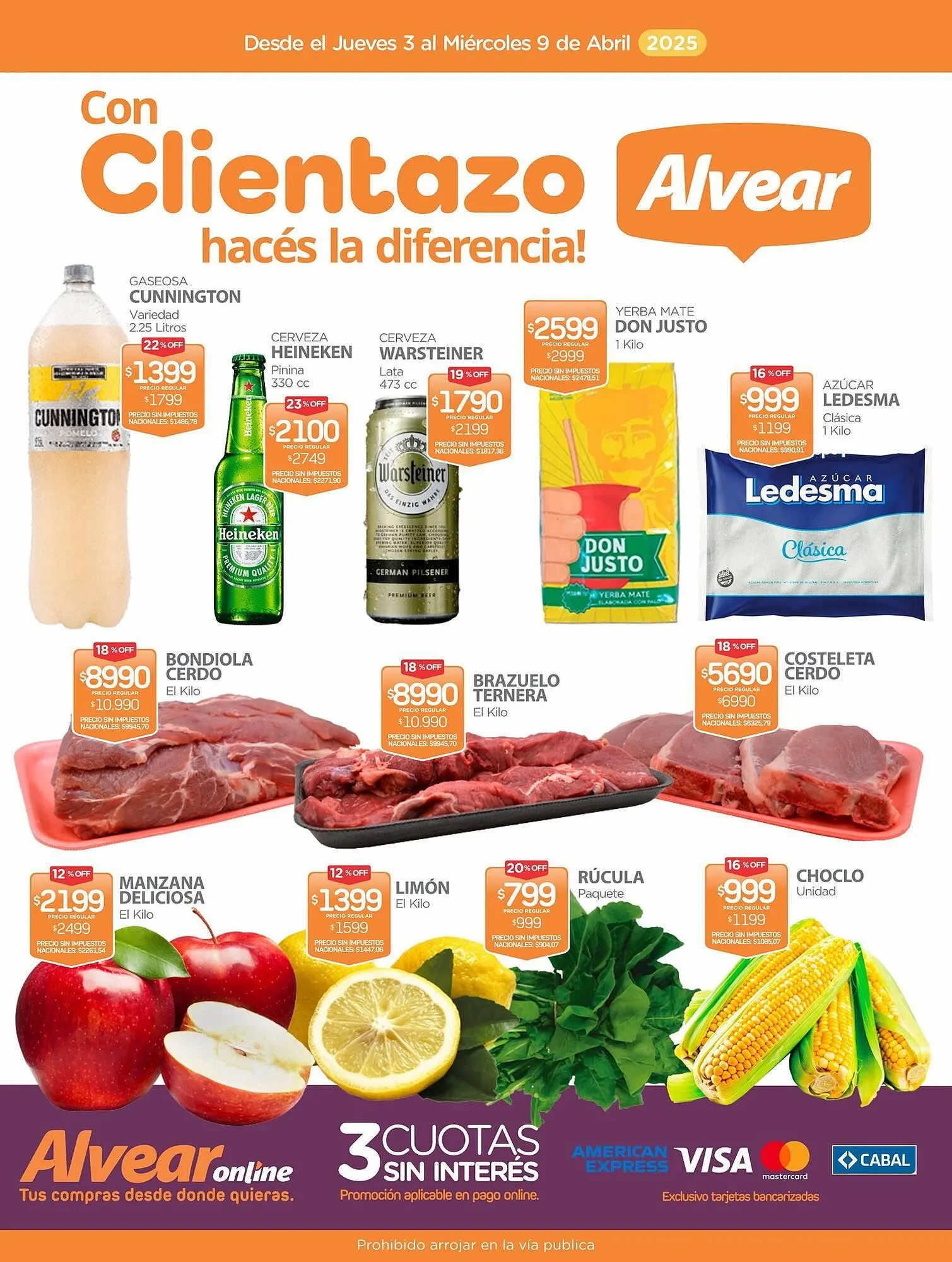 Ofertas de Catálogo Alvear 3 de abril al 9 de abril 2025 - Página 1 del catálogo