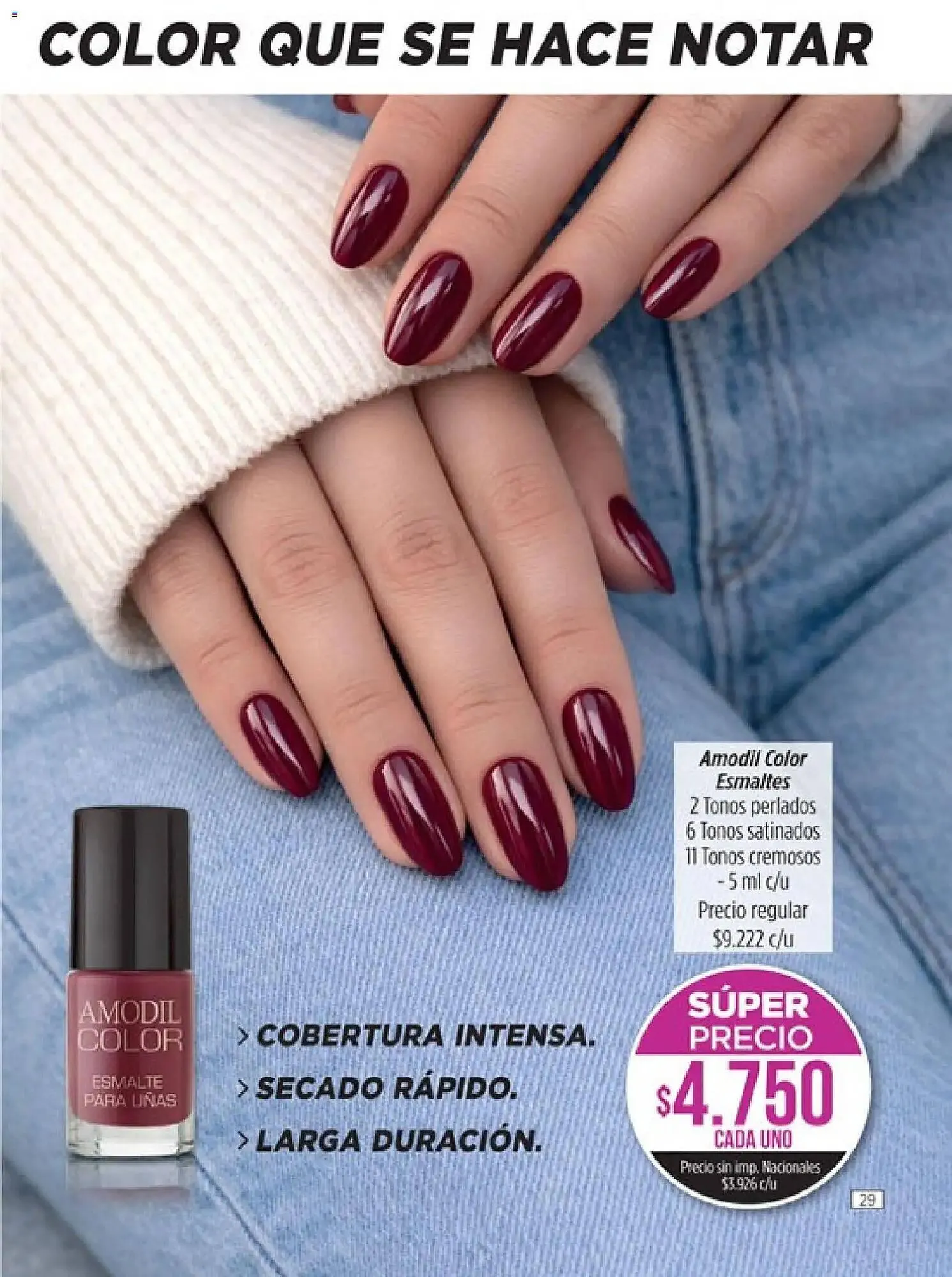 Ofertas de Catálogo Amodil 5 de mayo al 31 de mayo 2026 - Página 29 del catálogo