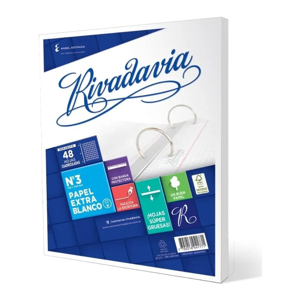 REP.RIVADAVIA CUAD.X48H