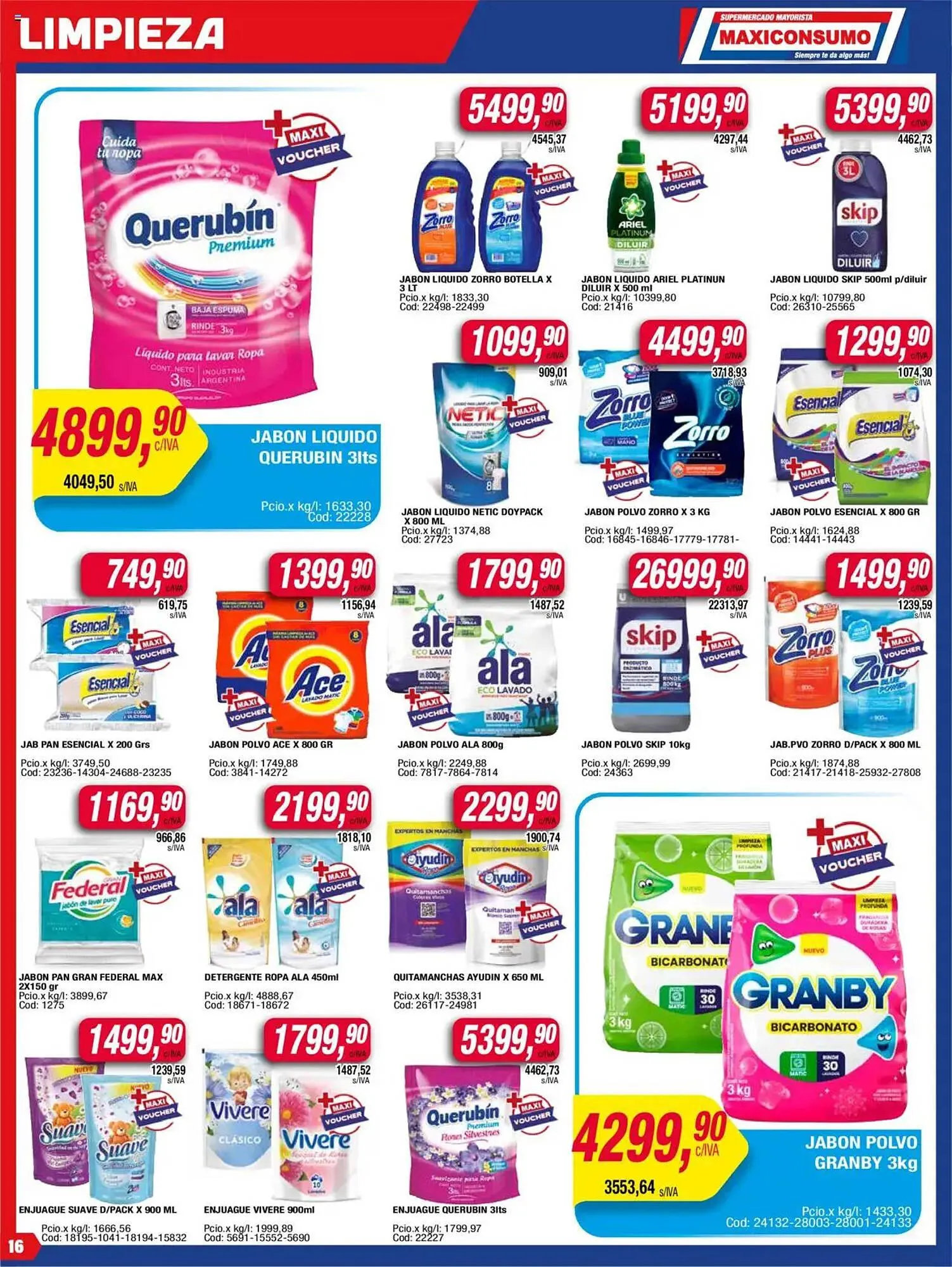 Ofertas de Catálogo Maxiconsumo 26 de mayo al 2 de junio 2025 - Página 64 del catálogo