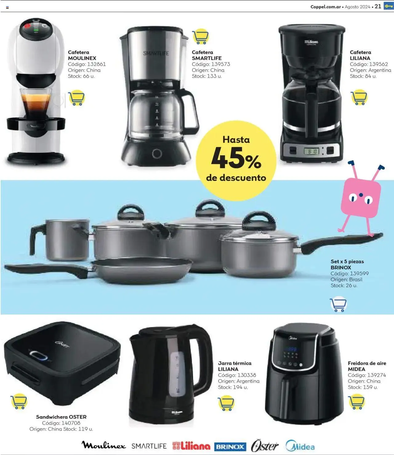 Ofertas de Coppel catálogo 1 de agosto al 31 de diciembre 2024 - Página 21 del catálogo