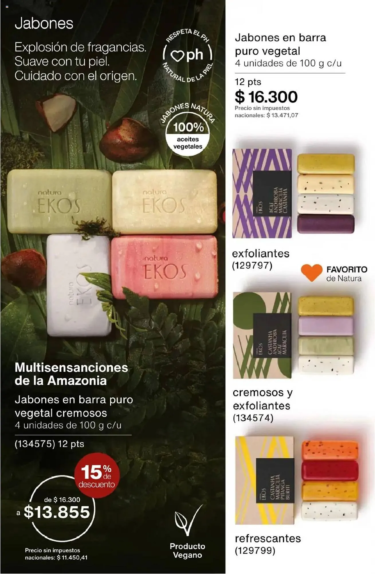 Ofertas de Catálogo Natura 1 de octubre al 31 de octubre 2025 - Página 186 del catálogo