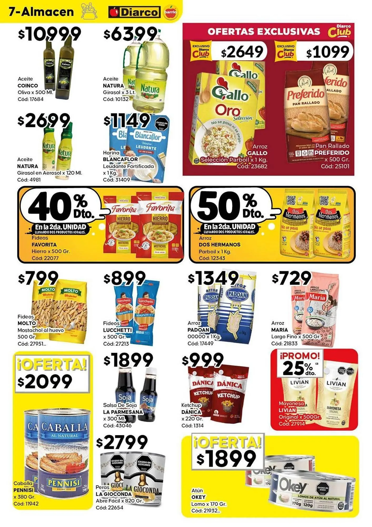 Ofertas de Catálogo Diarco 23 de marzo al 28 de marzo 2025 - Página 7 del catálogo