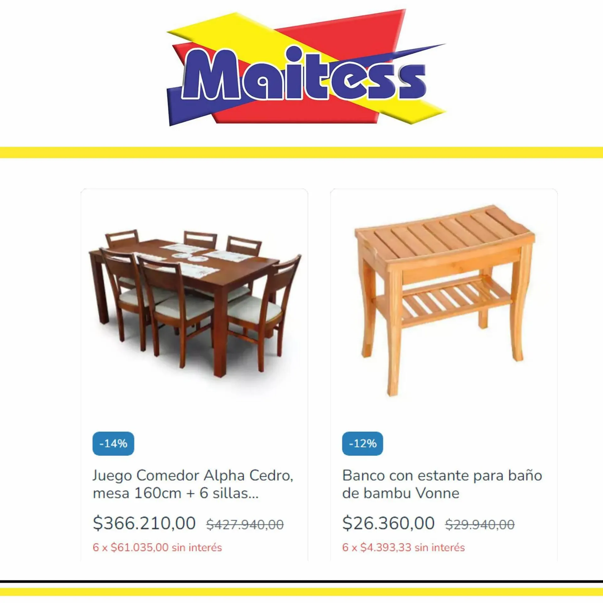 Ofertas de Catálogo Maitess 24 de agosto al 18 de septiembre 2023 - Página 6 del catálogo