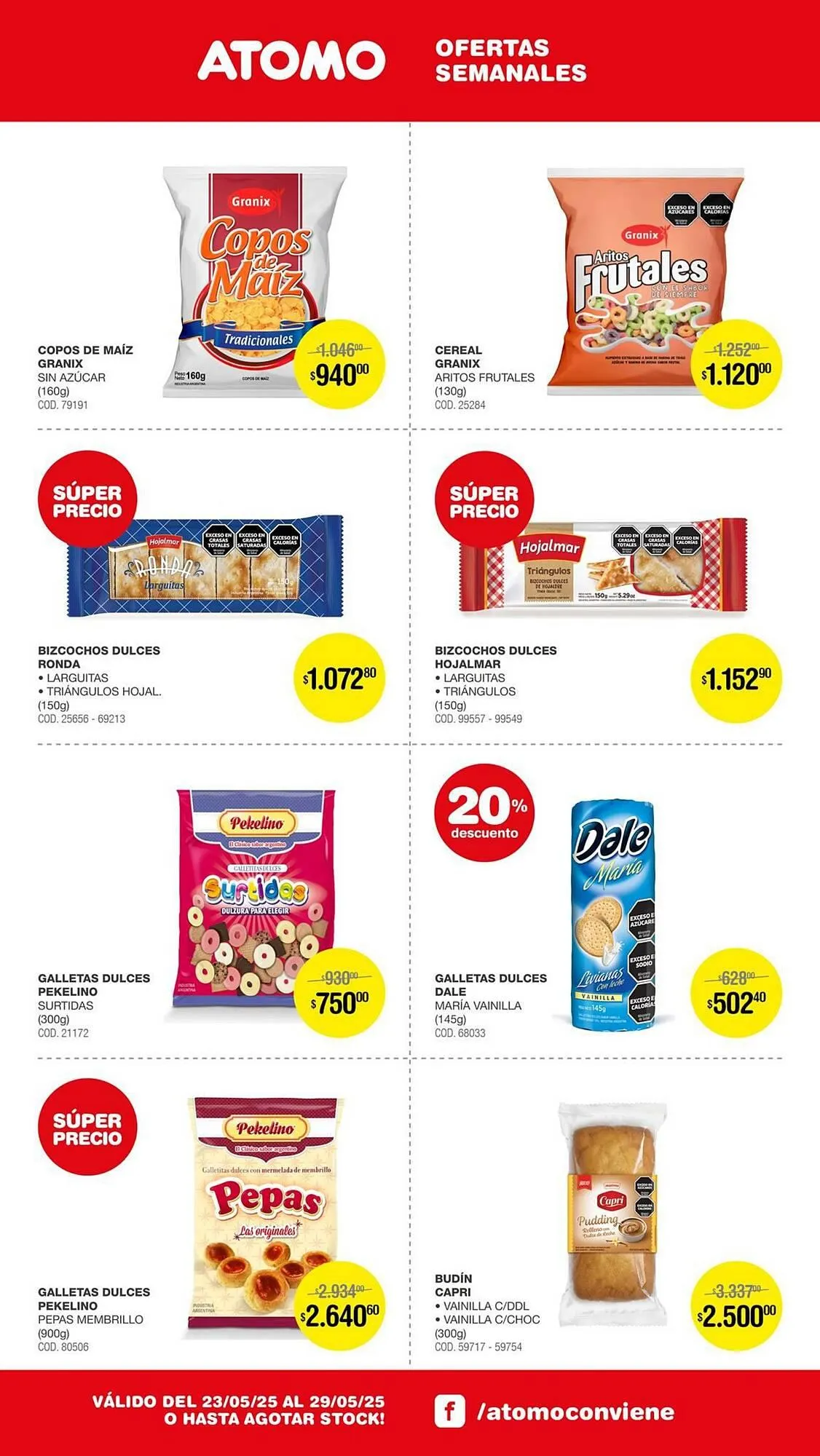 Ofertas de Catálogo Atomo Conviene 23 de mayo al 29 de mayo 2025 - Página 7 del catálogo