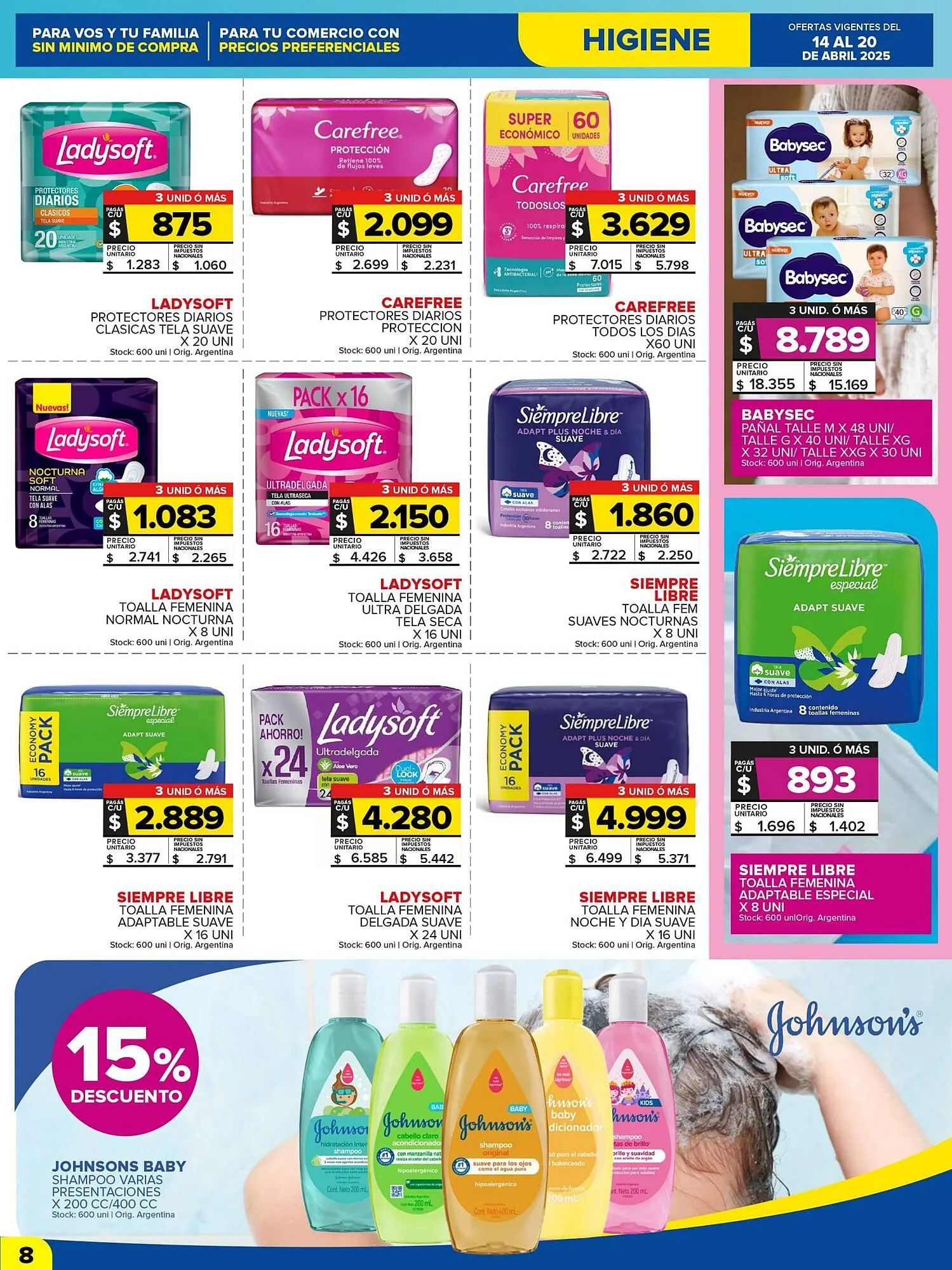 Ofertas de Catálogo Carrefour Maxi 14 de abril al 21 de abril 2025 - Página 18 del catálogo