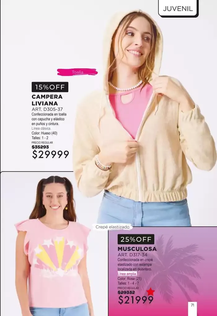 Ofertas de Juana Bonita Catálogo 1024 & 1124 1 de octubre al 15 de octubre 2024 - Página 144 del catálogo