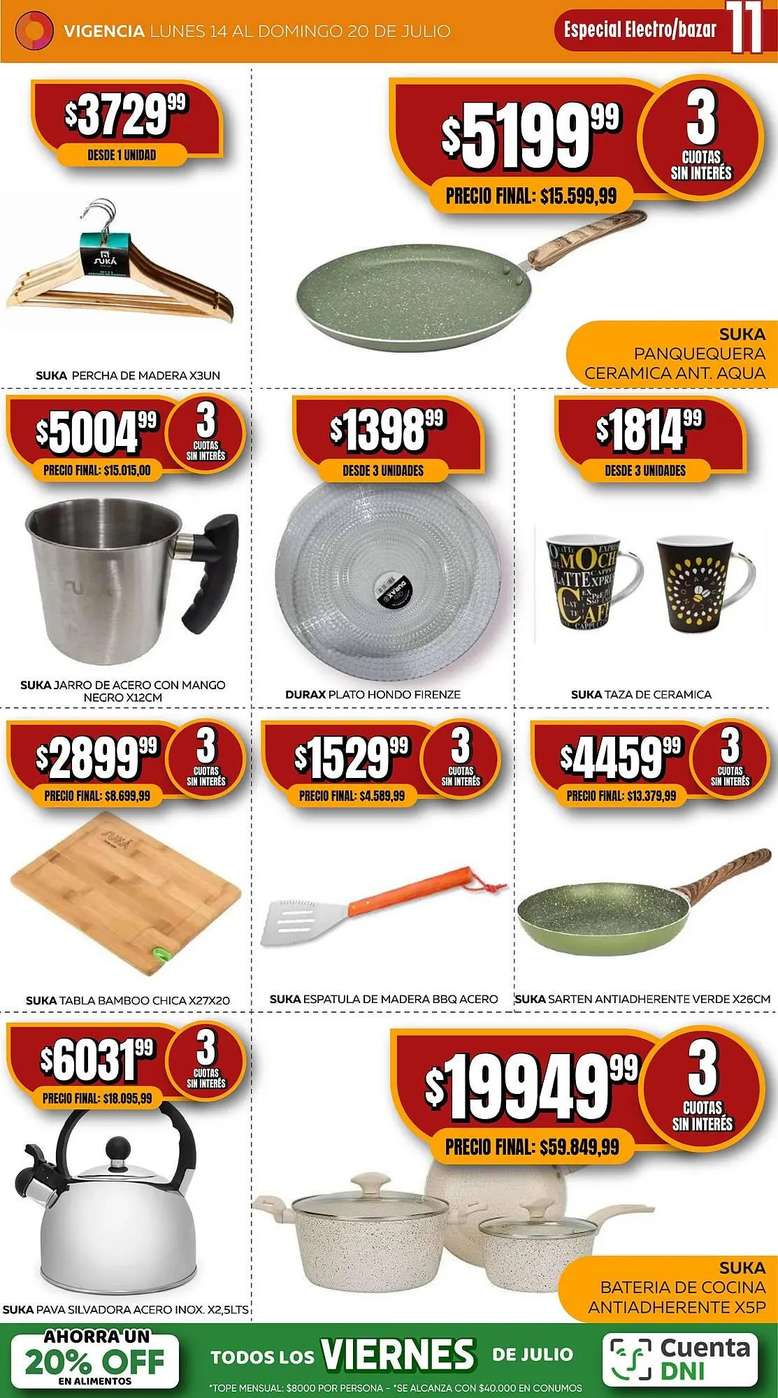 Ofertas de Catálogo Maxi Ofertas 14 de julio al 20 de julio 2025 - Página 11 del catálogo