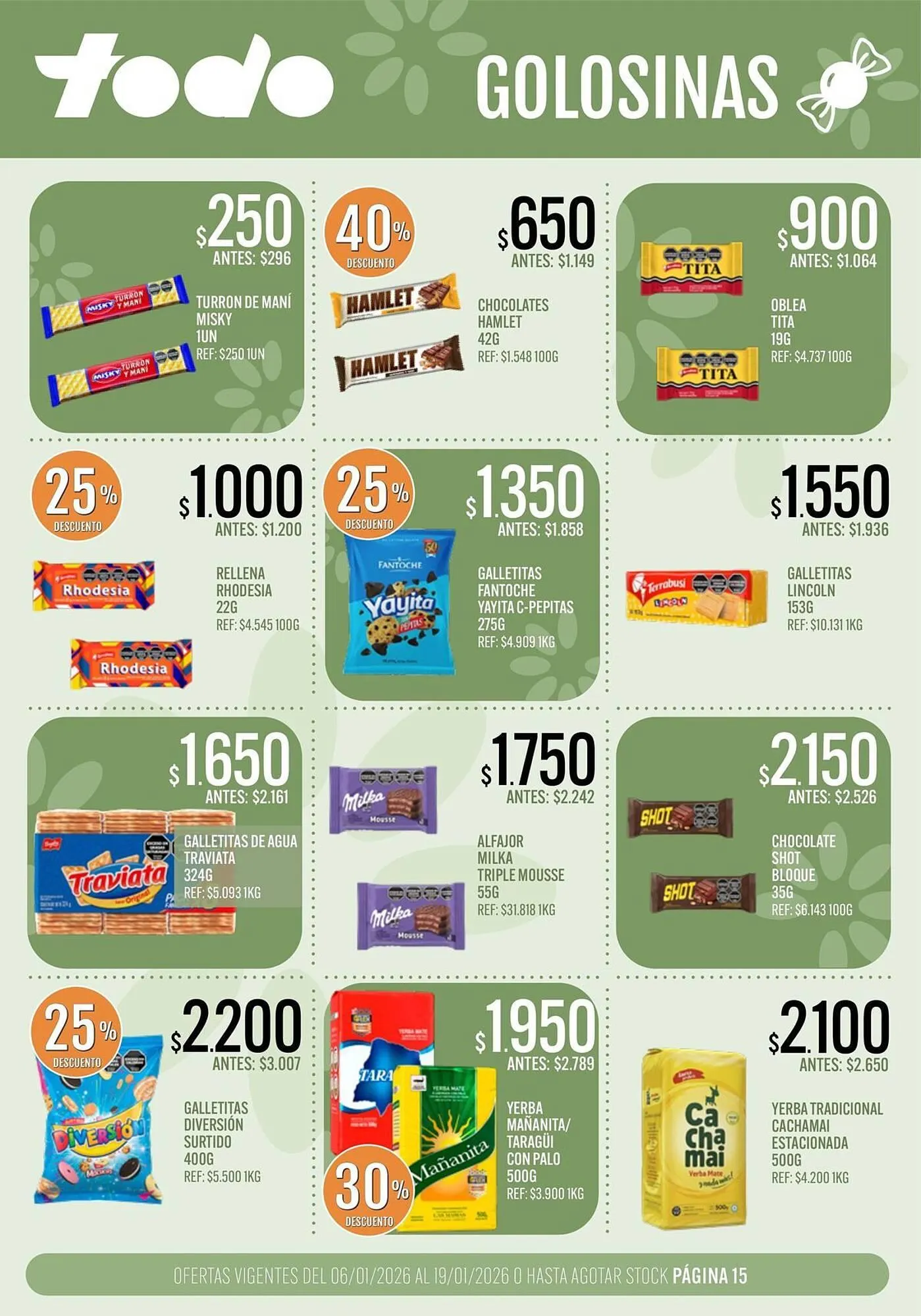 Ofertas de Catálogo Supermercados Todo 6 de enero al 19 de enero 2026 - Página 15 del catálogo
