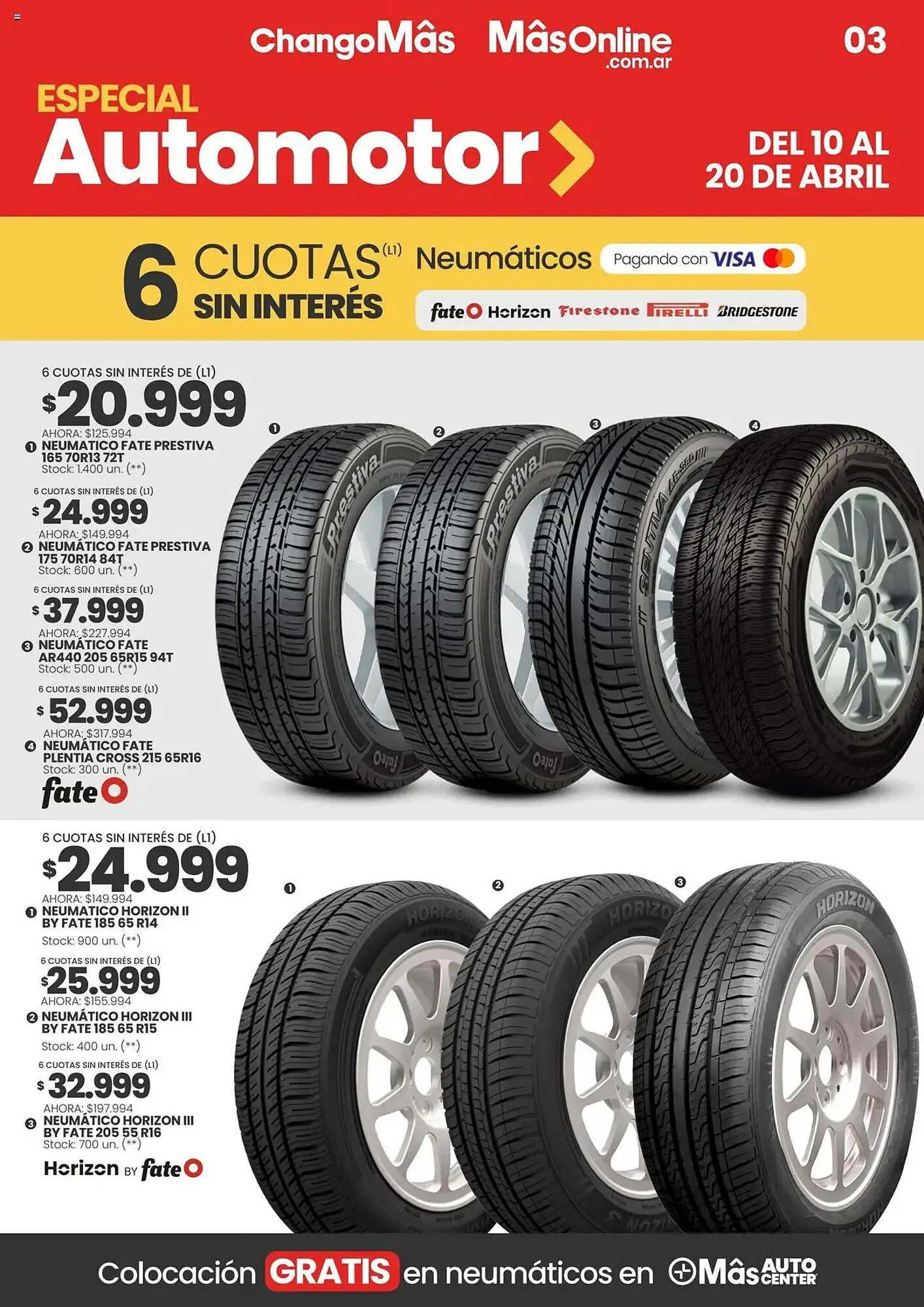 Ofertas de Catálogo Changomas 10 de abril al 20 de abril 2025 - Página 3 del catálogo