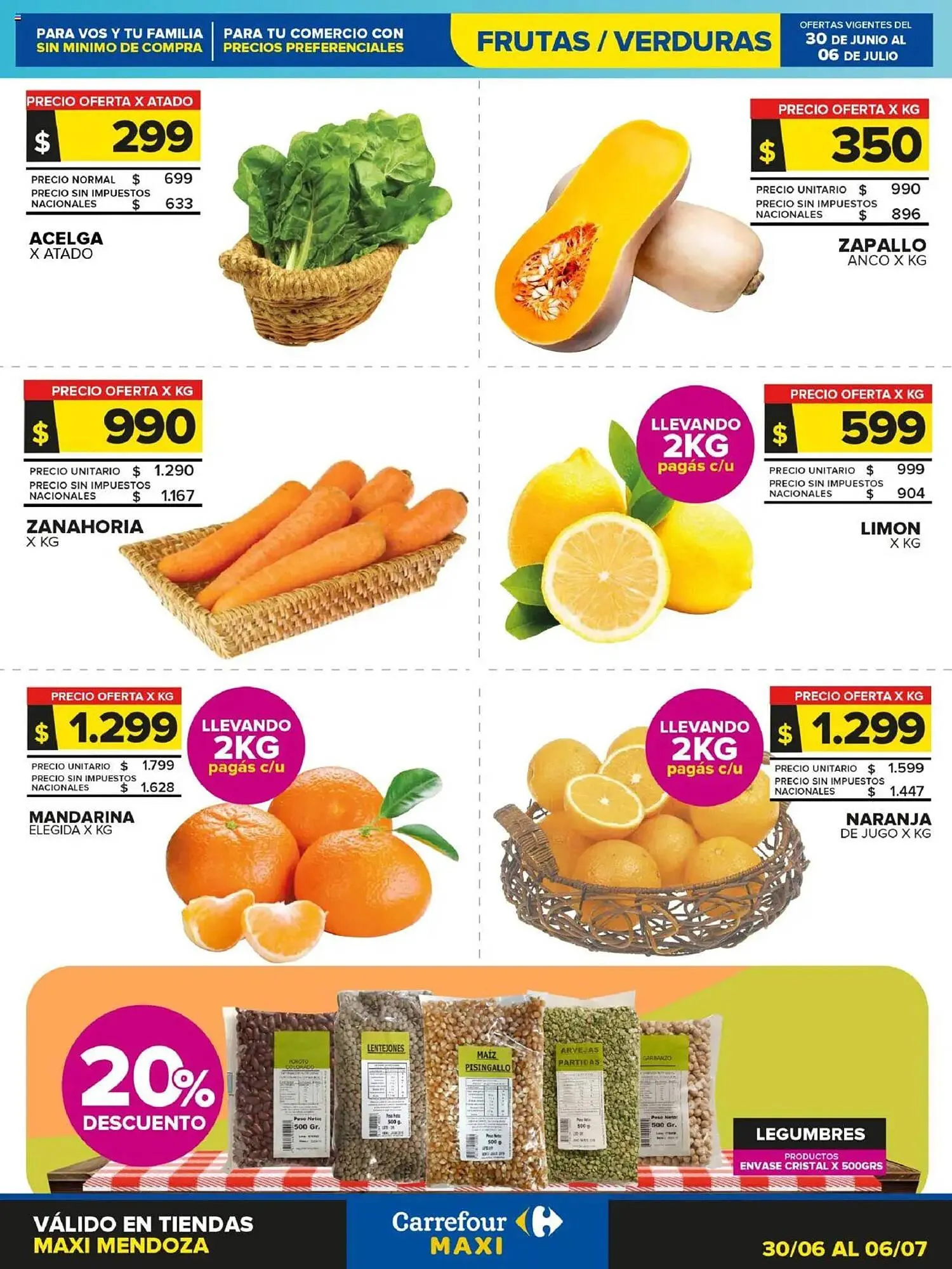 Ofertas de Catálogo Carrefour Maxi 30 de junio al 6 de julio 2025 - Página 1 del catálogo