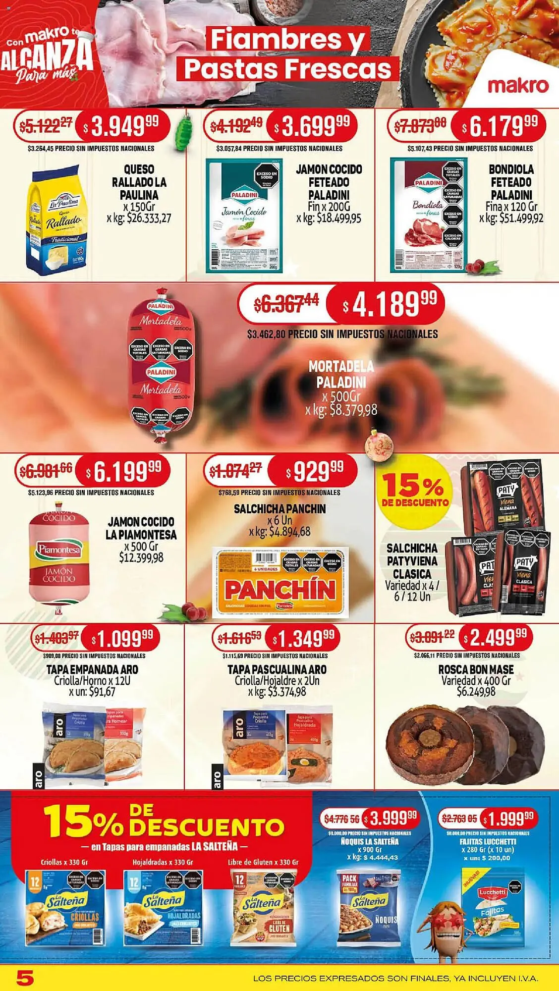 Ofertas de Catálogo Makro 18 de diciembre al 24 de diciembre 2025 - Página 5 del catálogo
