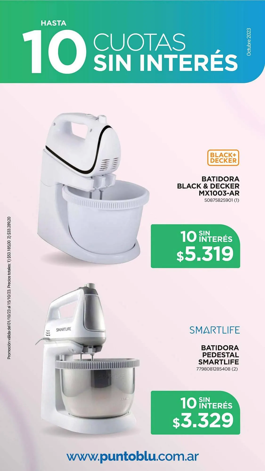 Ofertas de Catálogo Punto Blu 2 de octubre al 15 de octubre 2023 - Página 5 del catálogo