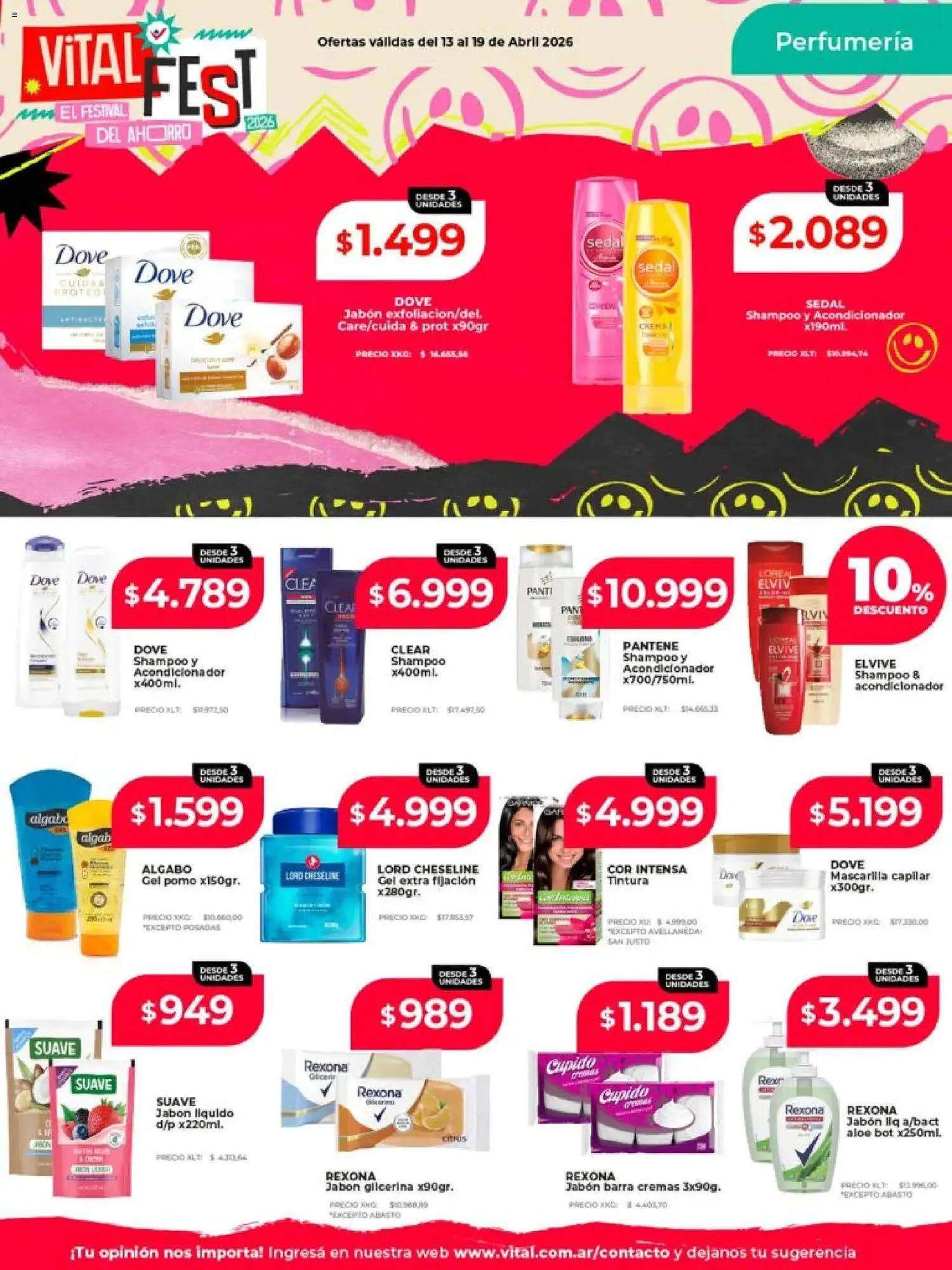 Ofertas de Catálogo Supermayorista Vital 13 de abril al 19 de abril 2026 - Página 3 del catálogo