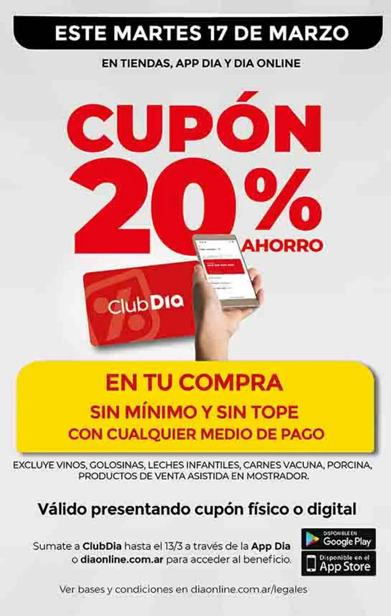 Ofertas de Folleto Supermercados DIA 11 de marzo al 16 de marzo 2026 - Página 10 del catálogo