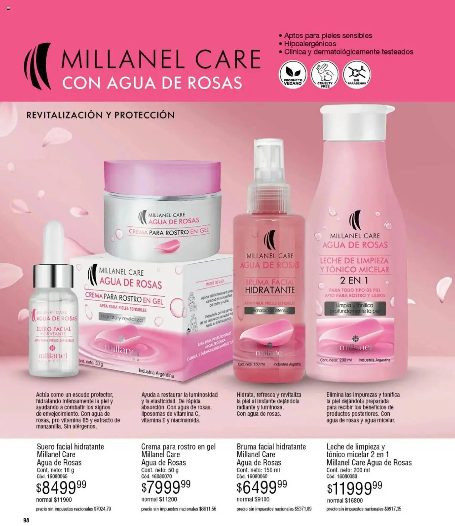 Ofertas de Catálogo Millanel Cosmética 15 de septiembre al 20 de octubre 2025 - Página 98 del catálogo