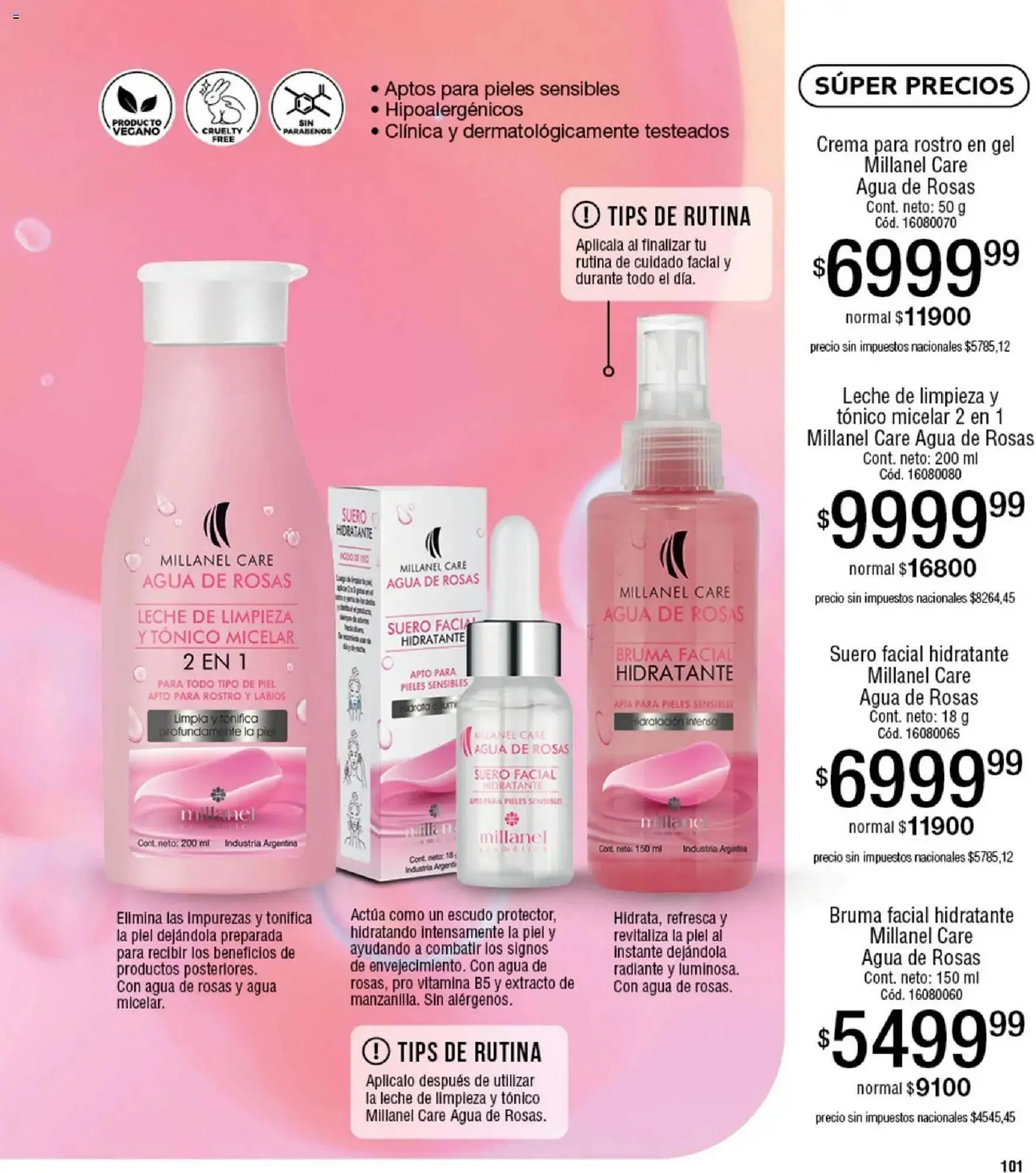 Ofertas de Catálogo Millanel Cosmética 5 de enero al 1 de febrero 2026 - Página 101 del catálogo