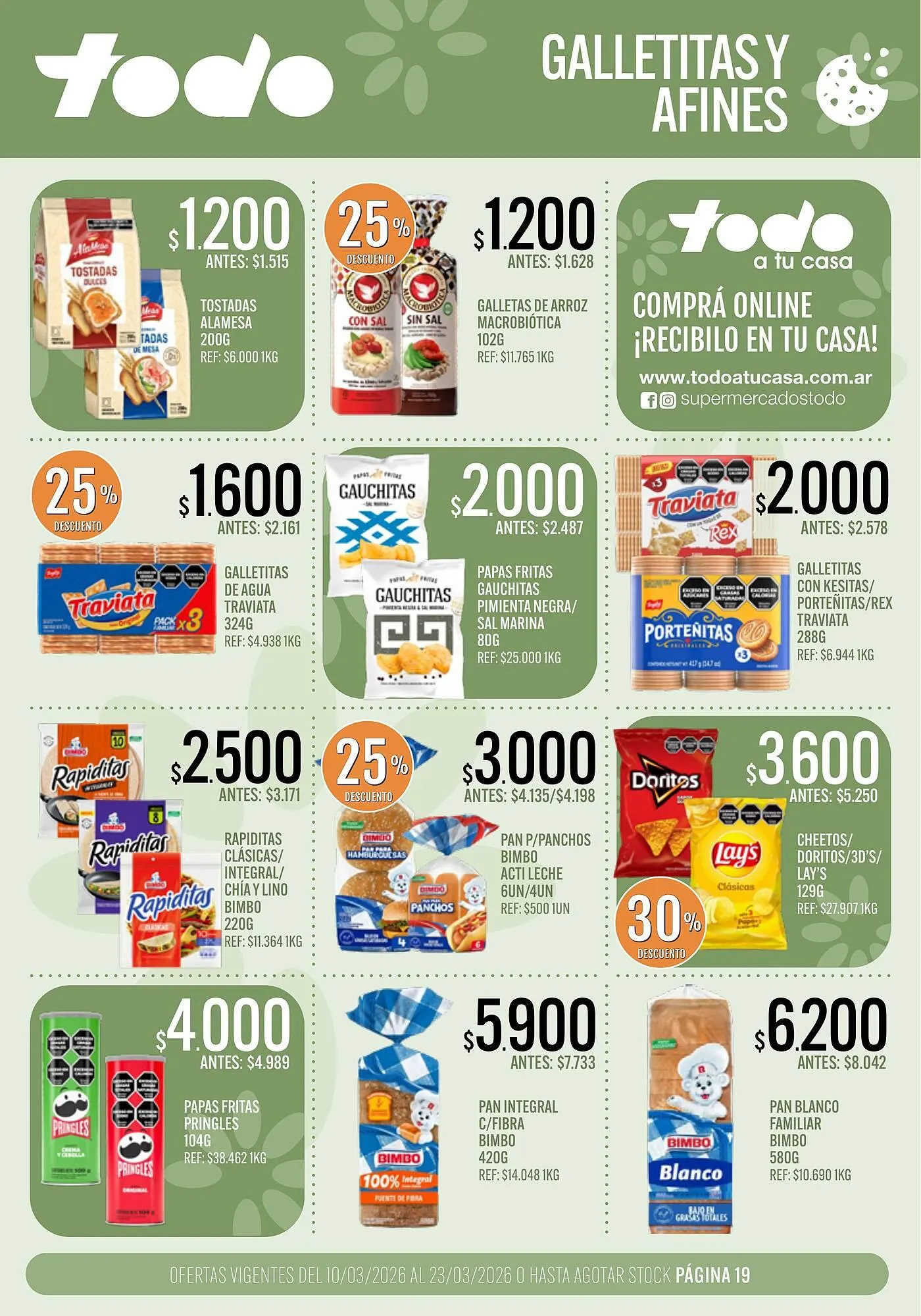 Ofertas de Catálogo Supermercados Todo 10 de marzo al 23 de marzo 2026 - Página 19 del catálogo