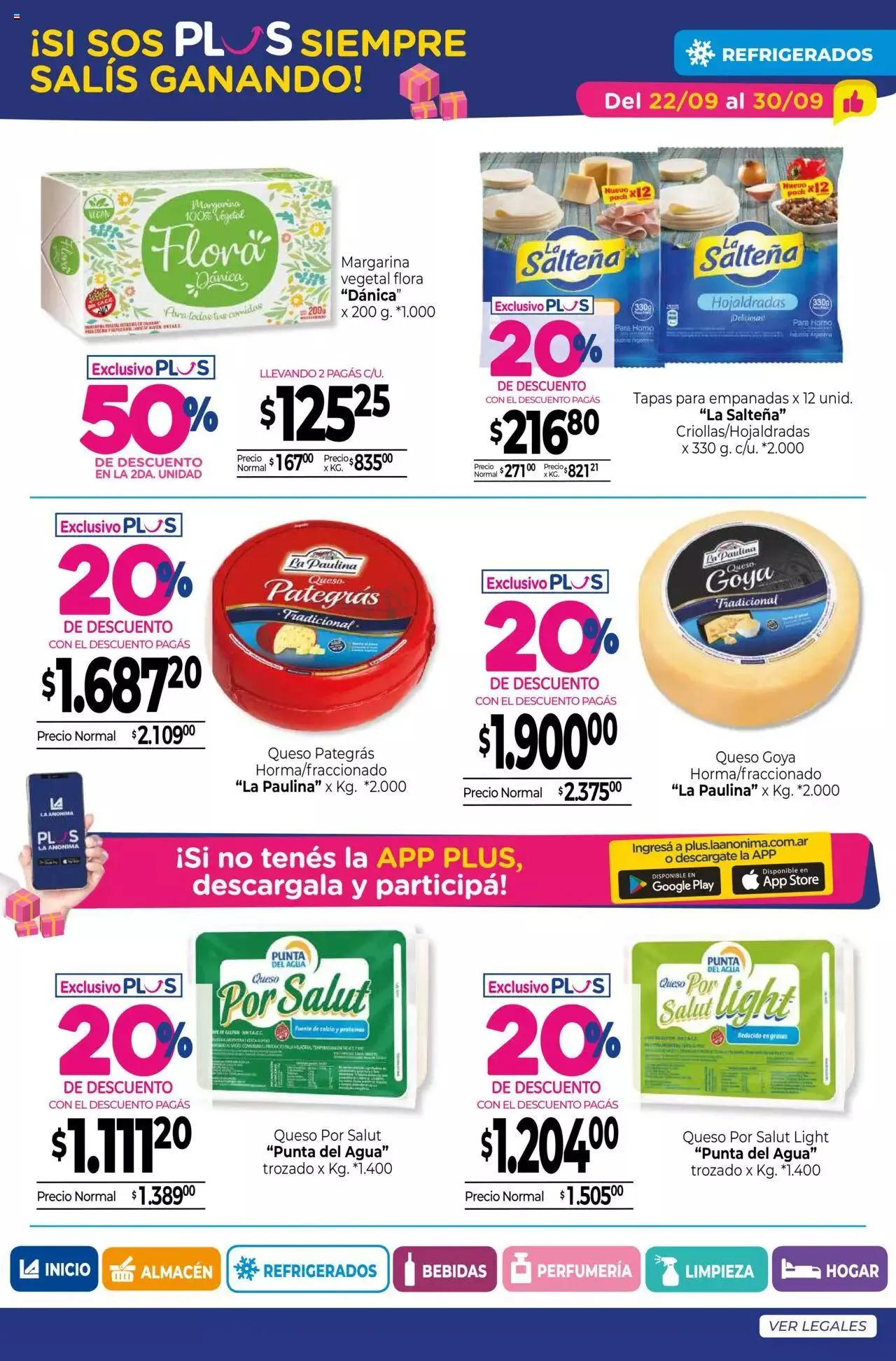 Ofertas de La Anonima - Super Ventajas - Septiembre 2022 22 de septiembre al 30 de septiembre 2023 - Página 25 del catálogo