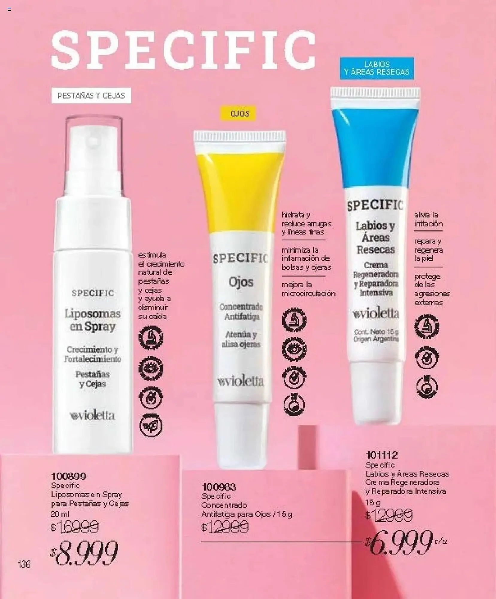 Ofertas de Catálogo Violetta Cosméticos 20 de marzo al 2 de abril 2025 - Página 78 del catálogo