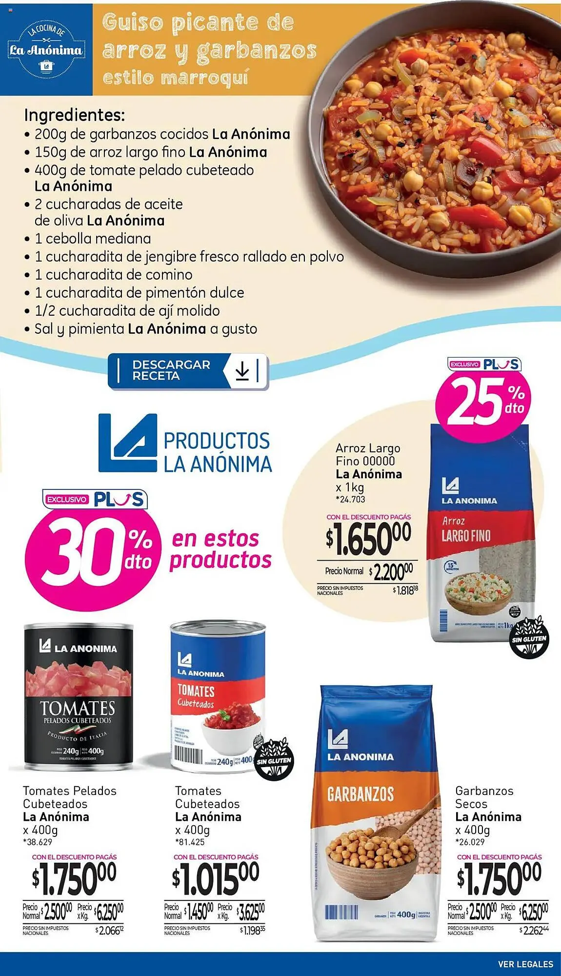 Ofertas de Catálogo La Anonima 12 de junio al 22 de junio 2025 - Página 6 del catálogo