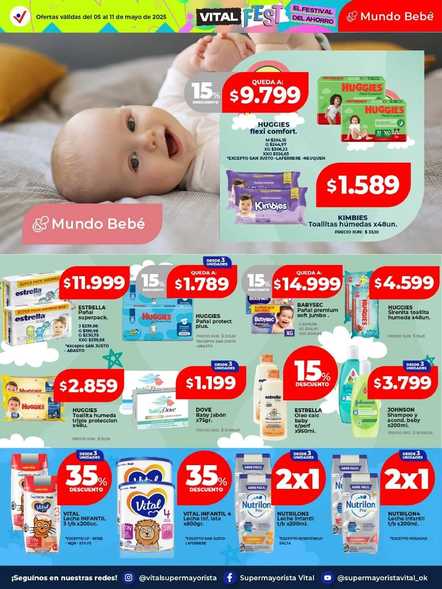 Ofertas de Catálogo Supermayorista Vital 5 de mayo al 13 de mayo 2025 - Página 8 del catálogo